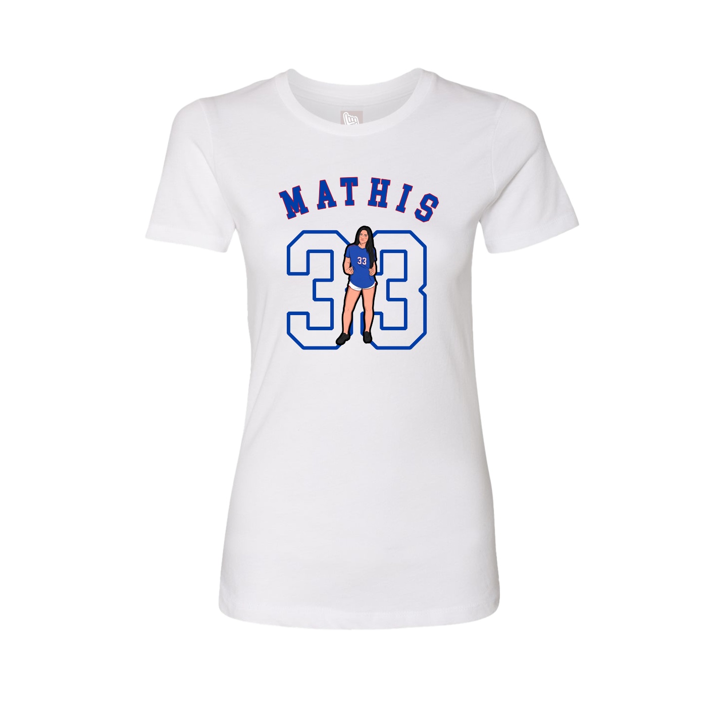 Womens Tee — Shirsey Arch in White