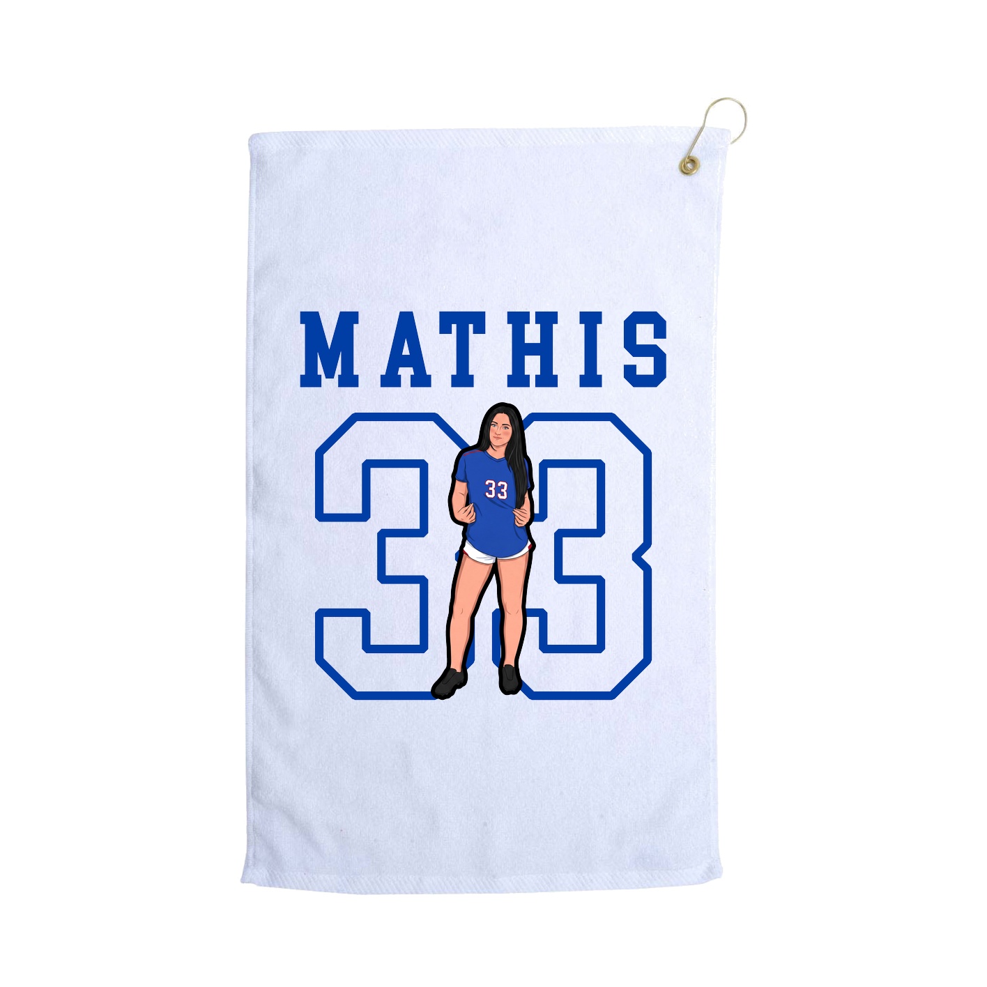 Golf Towel — Shirsey in White