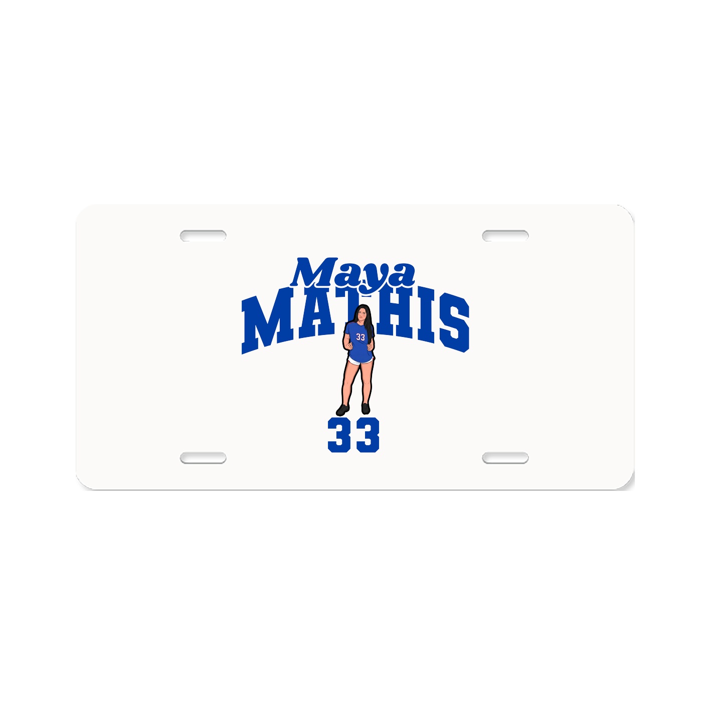 License Plate — Signature Arch in Classic