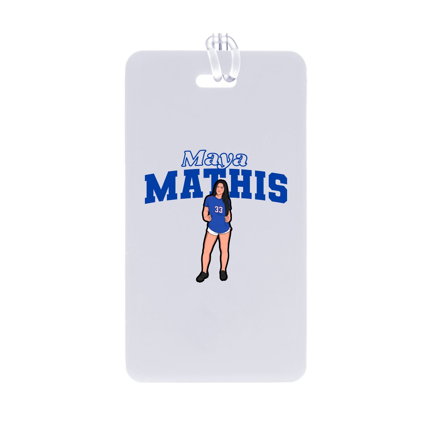 Bag Tag — Name Arch in Classic