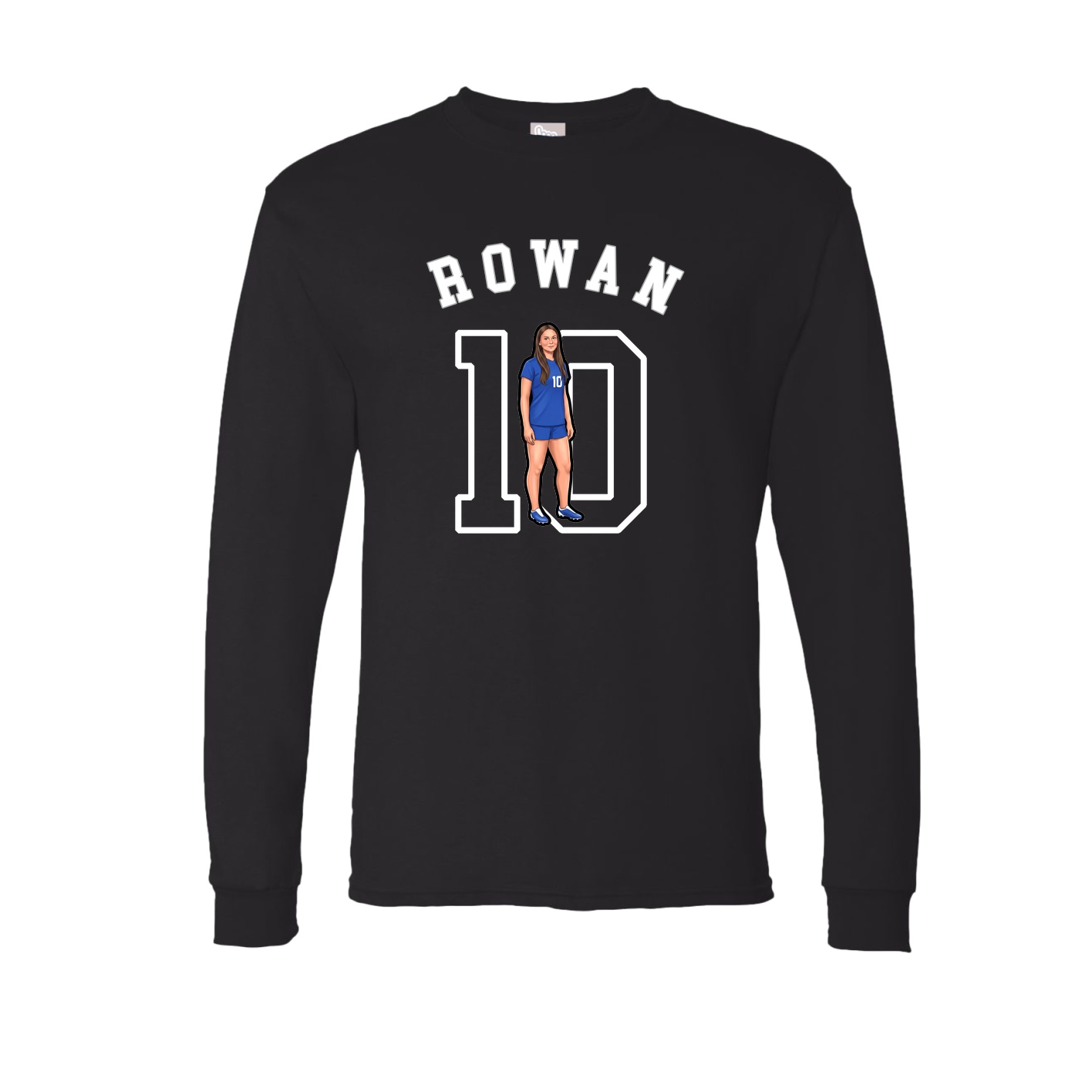 Long Sleeve Tee — Shirsey Arch in Black