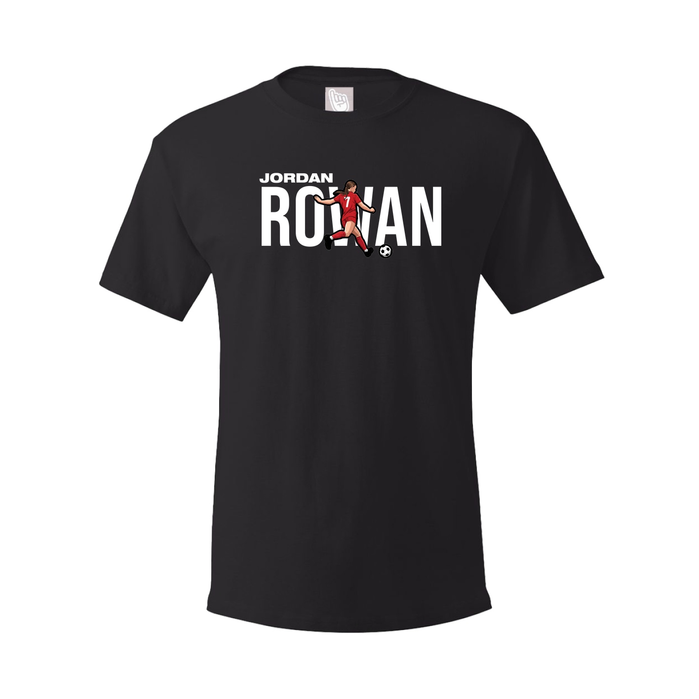 Youth Tee — Player Name in Black