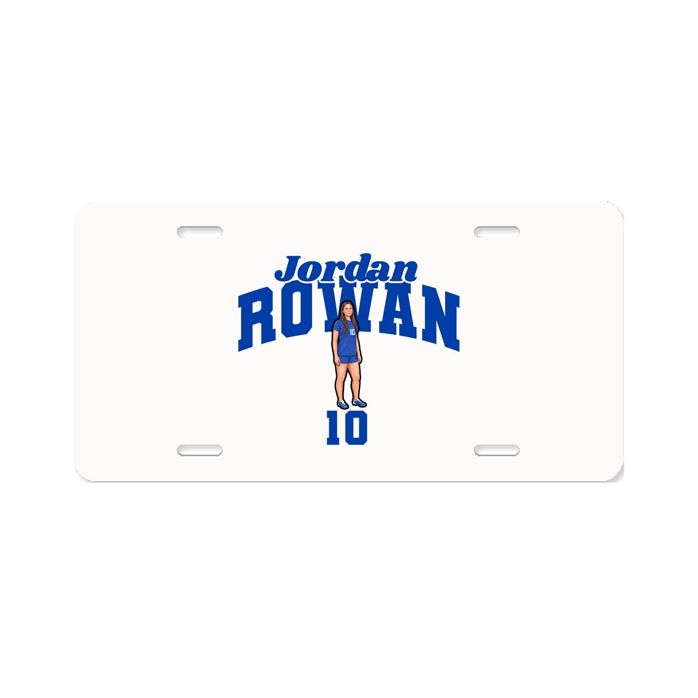 License Plate — Signature Arch in Classic