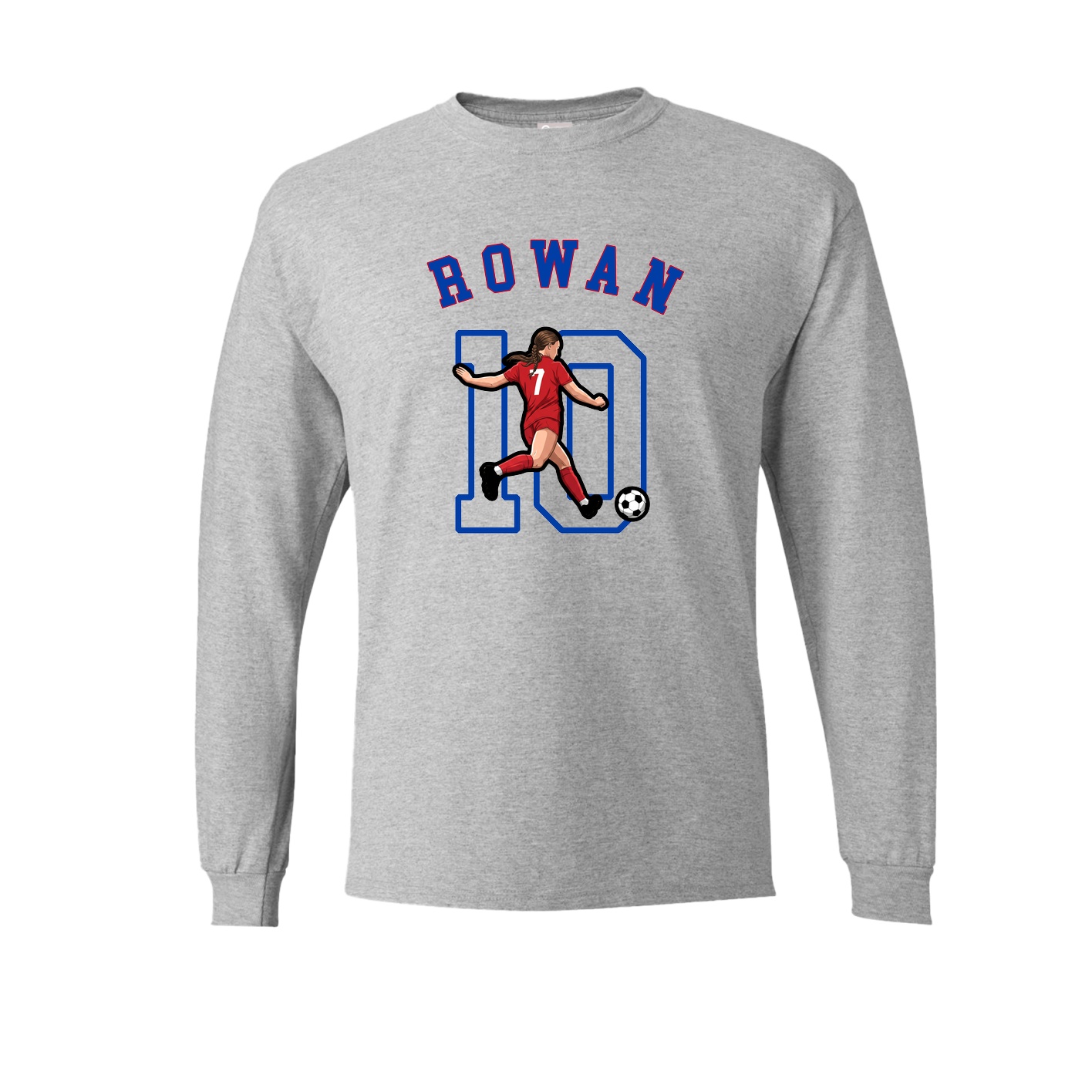 Long Sleeve Tee — Shirsey Arch in Grey