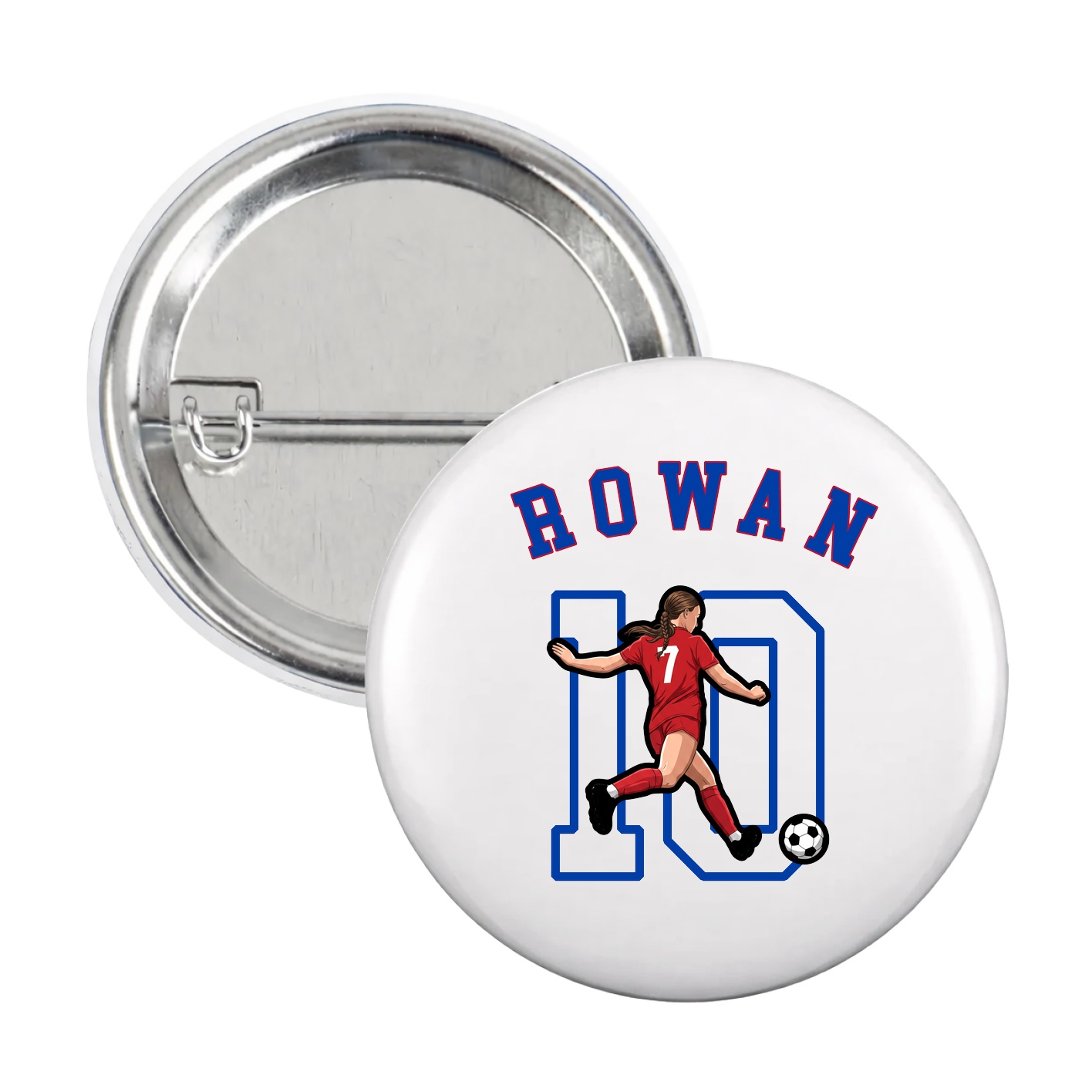 Game Day Button — Shirsey Arch in White