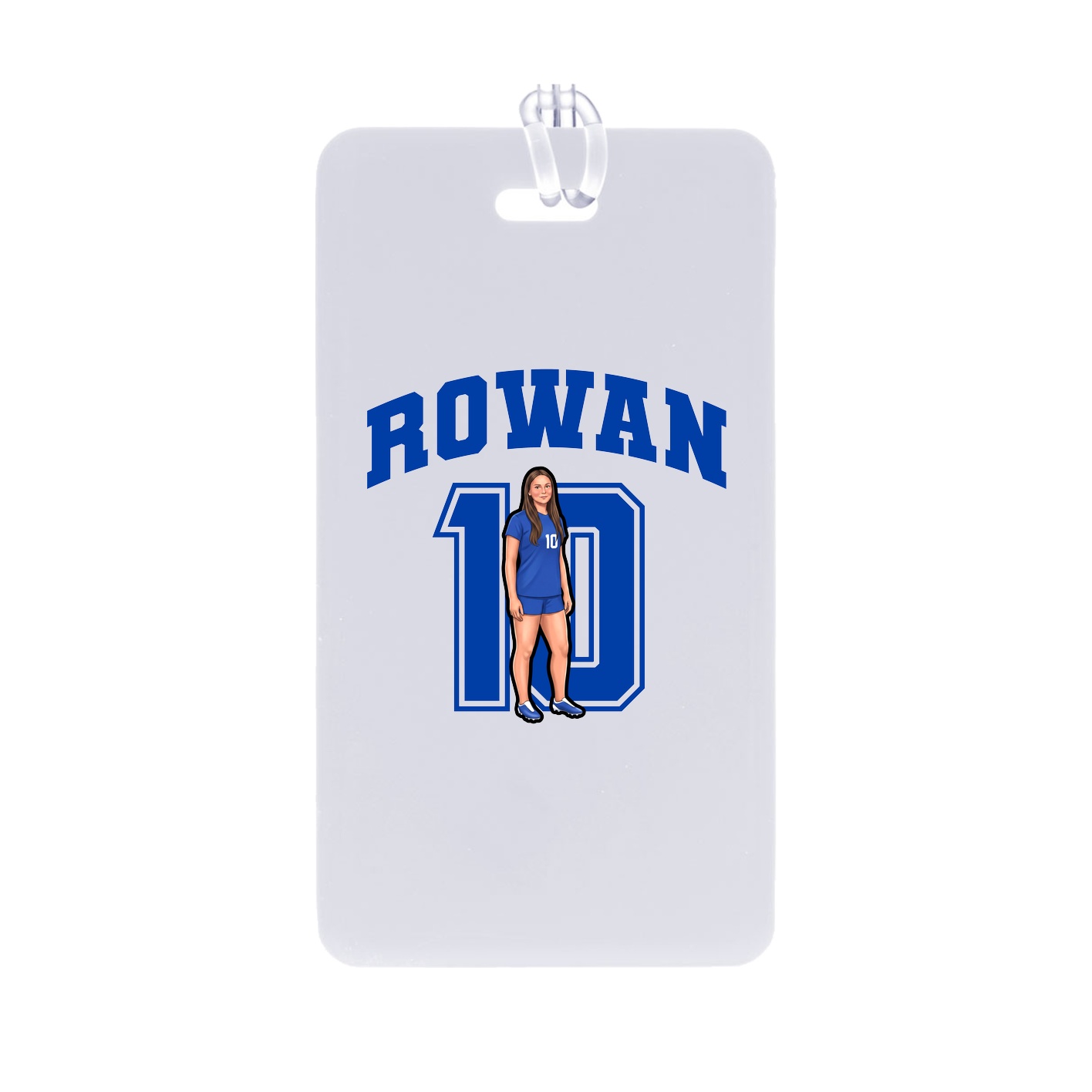 Bag Tag — Number in Classic