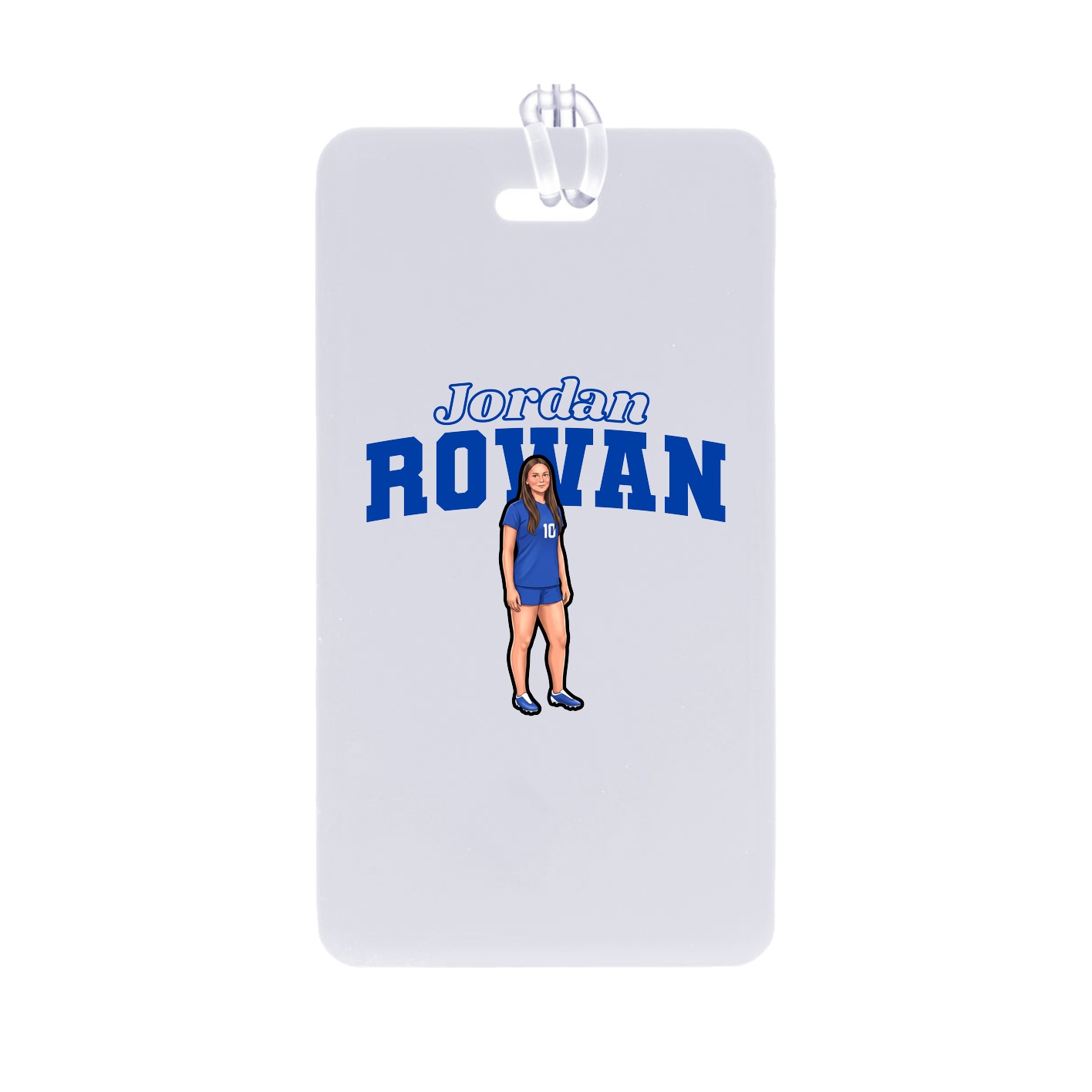 Bag Tag — Name Arch in Classic