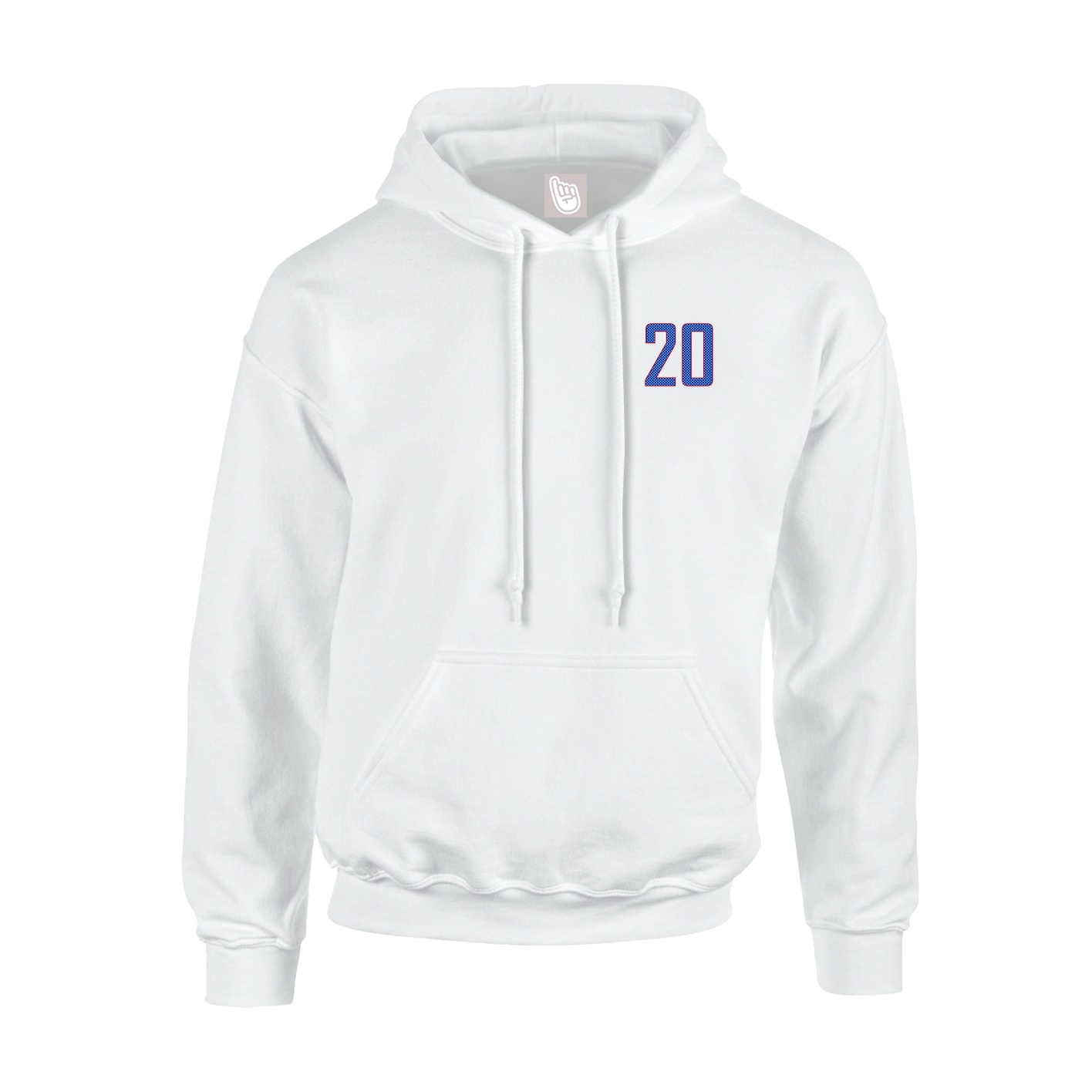 Hoodie — Front Shirsy in White