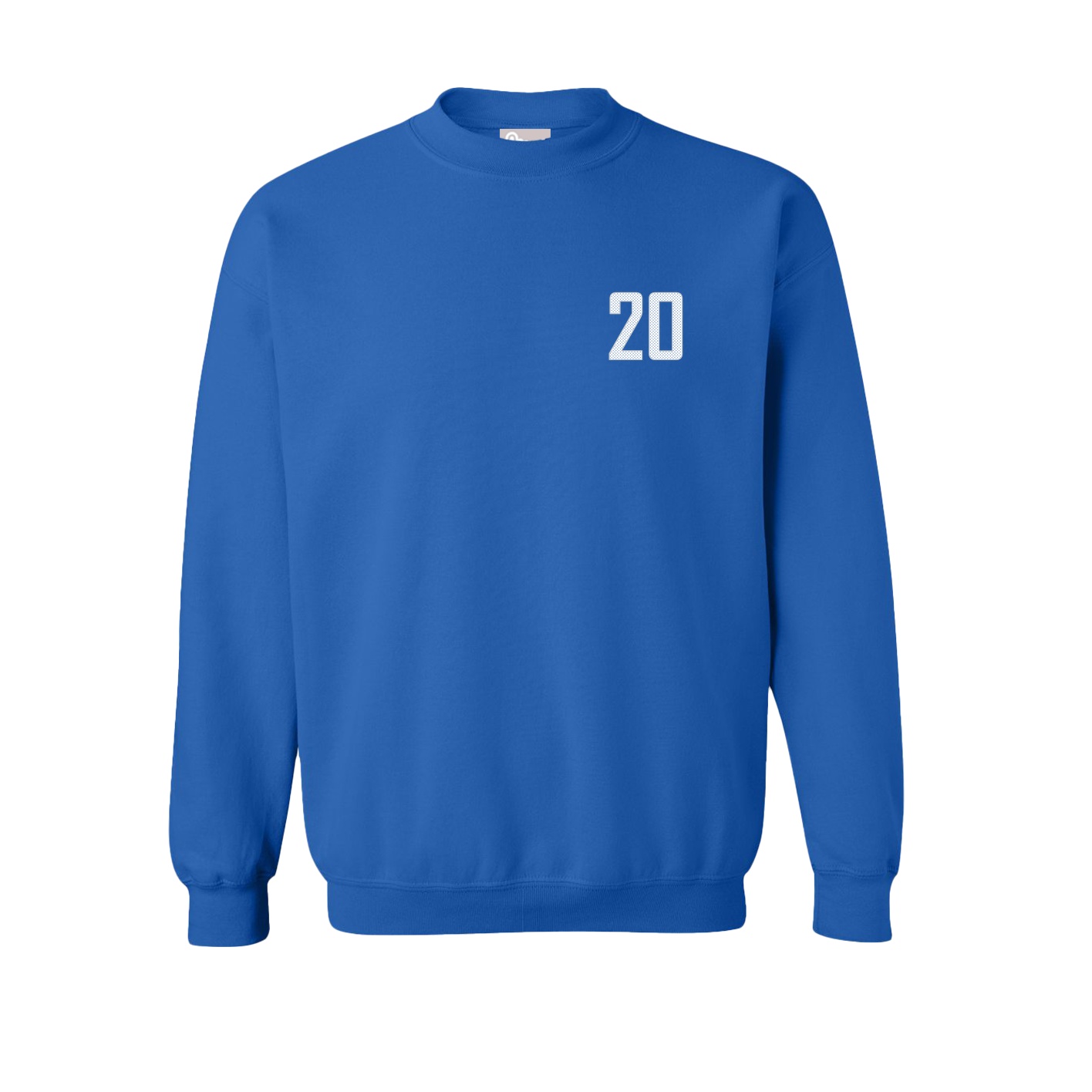 Fleece Crew — Front Shirsy in Royal