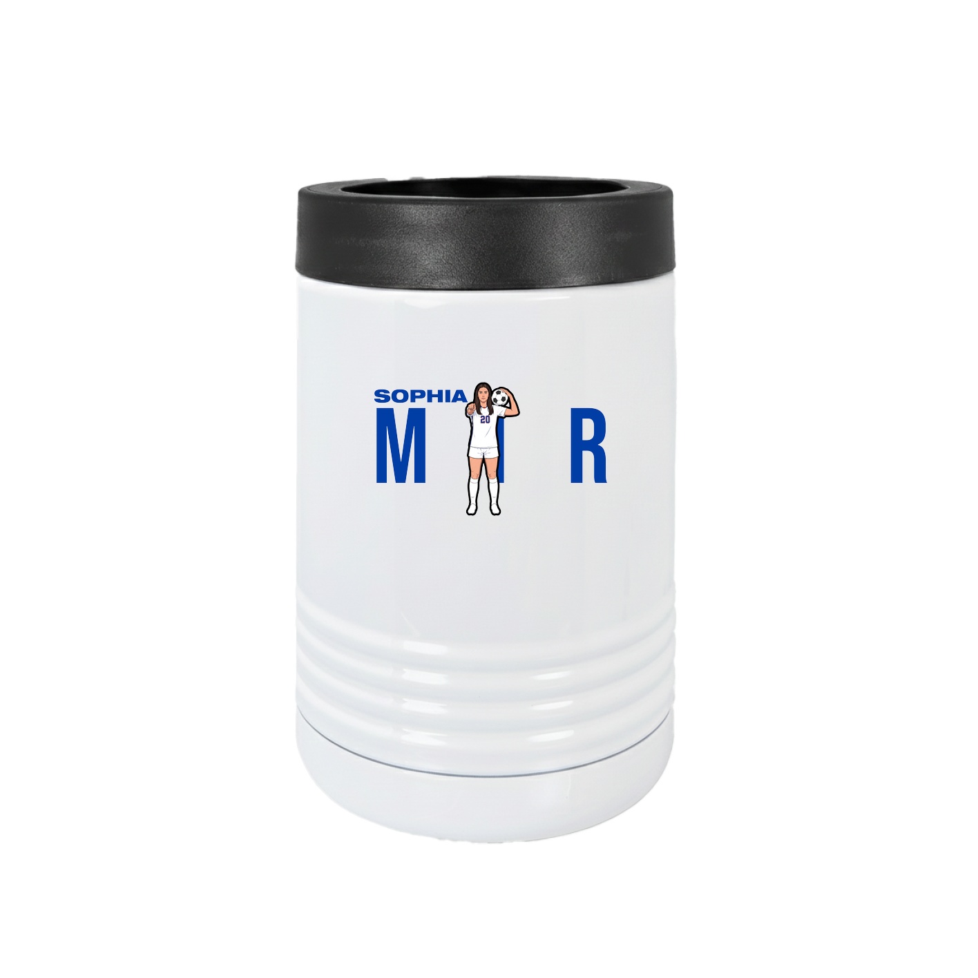 Beverage Holder — Player Name in White