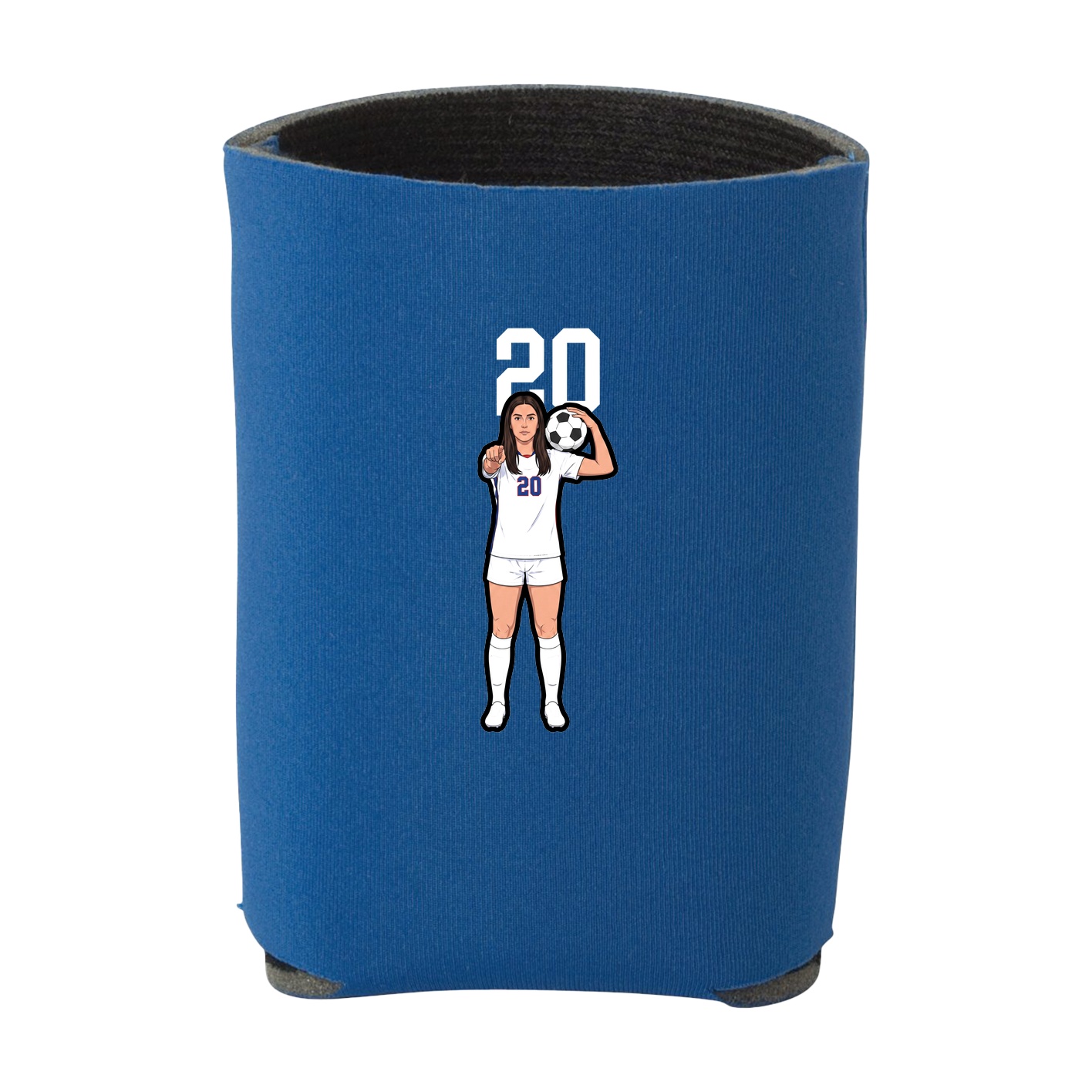 Can Holder — Number Top in Royal