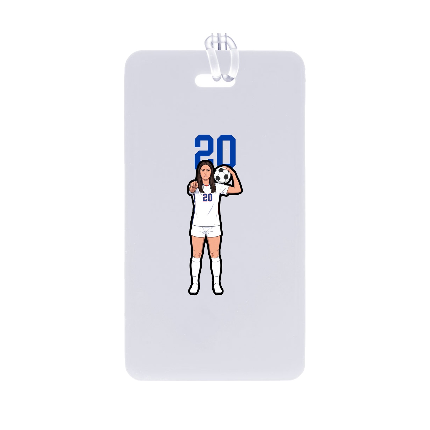 Bag Tag — Number Top in Classic