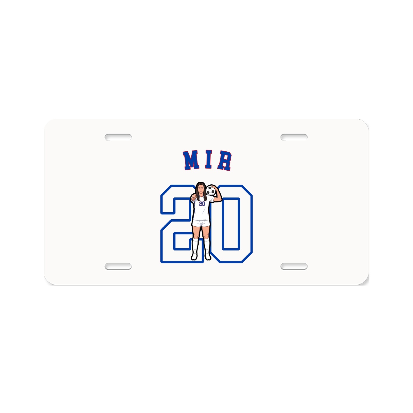 License Plate — Shirsey Arch in Classic