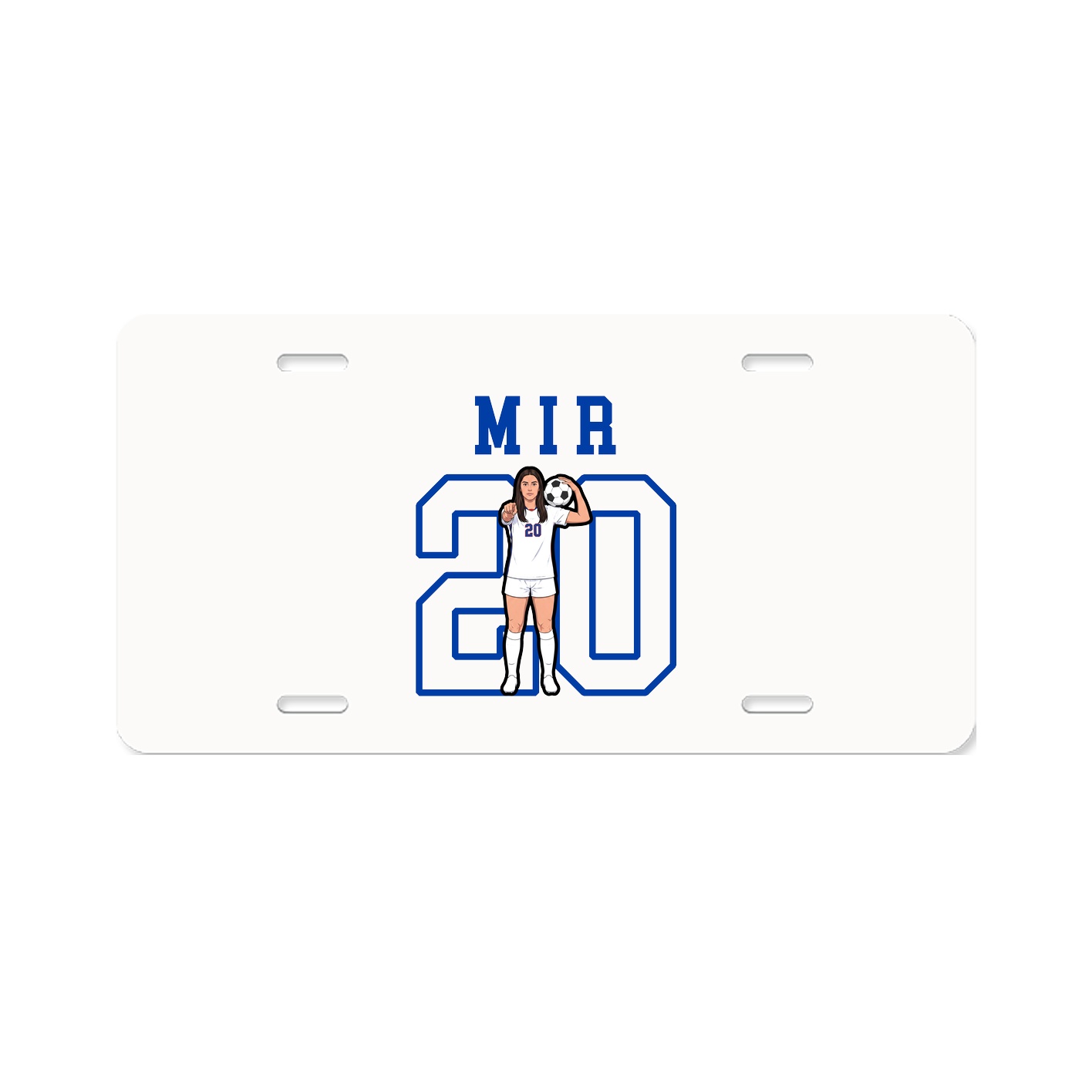 License Plate — Shirsey in Classic