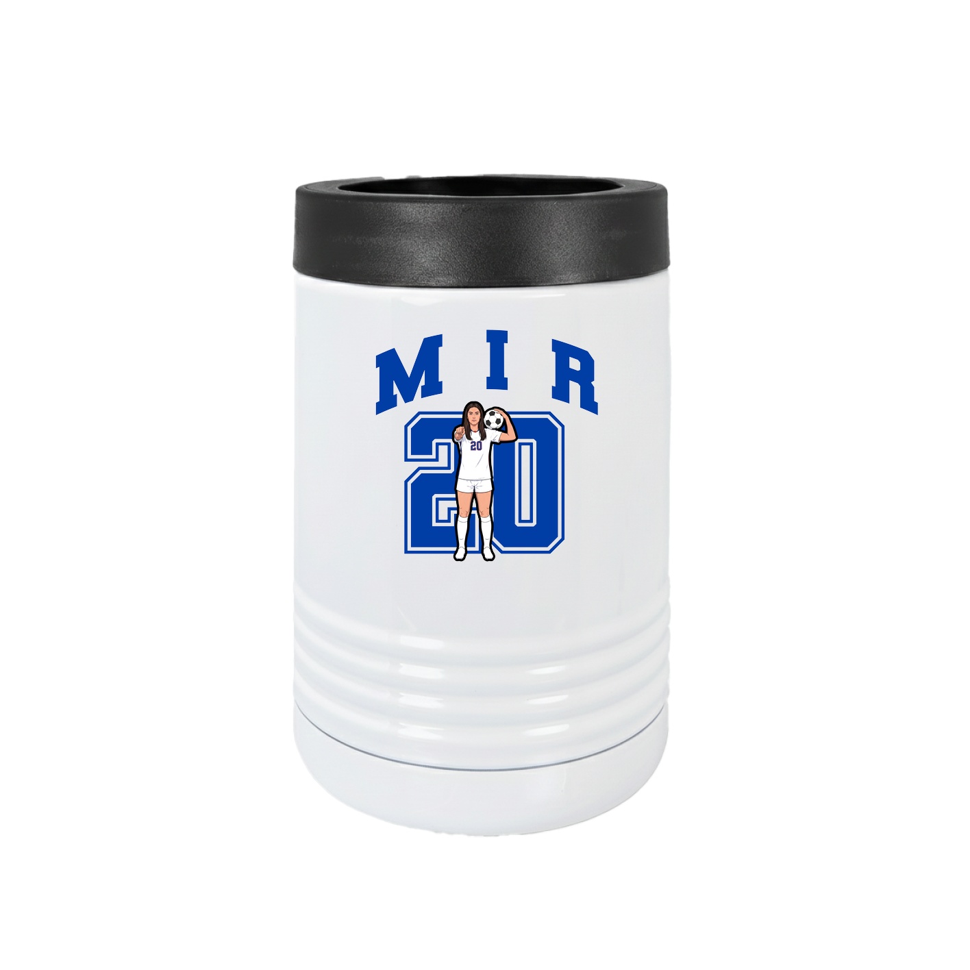 Beverage Holder — Number in White