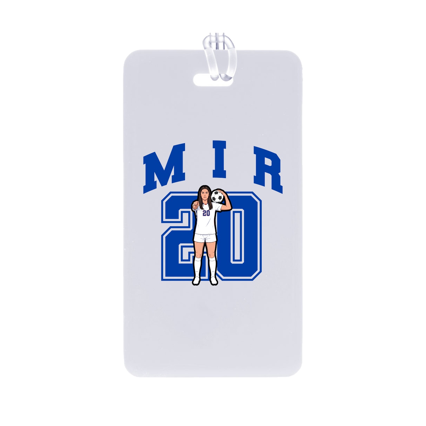 Bag Tag — Number in Classic