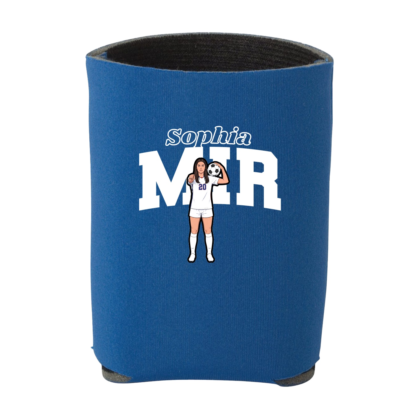 Can Holder — Name Arch in Royal