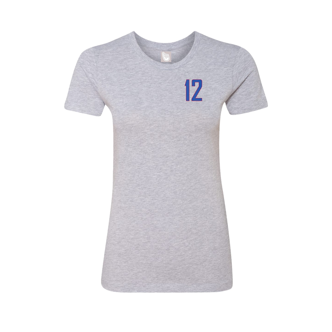 Womens Tee — Front Shirsy in Grey
