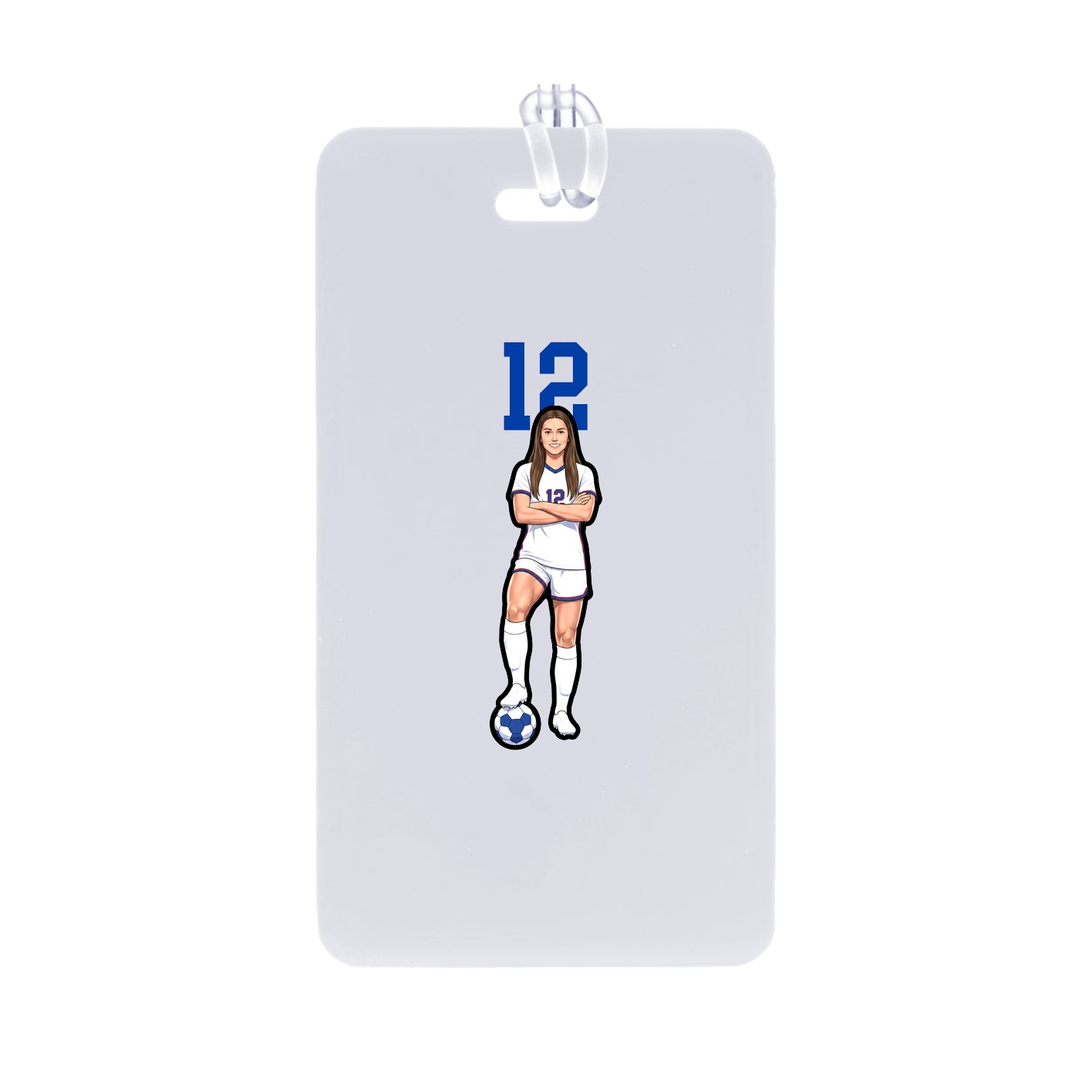 Bag Tag — Number Top in Classic