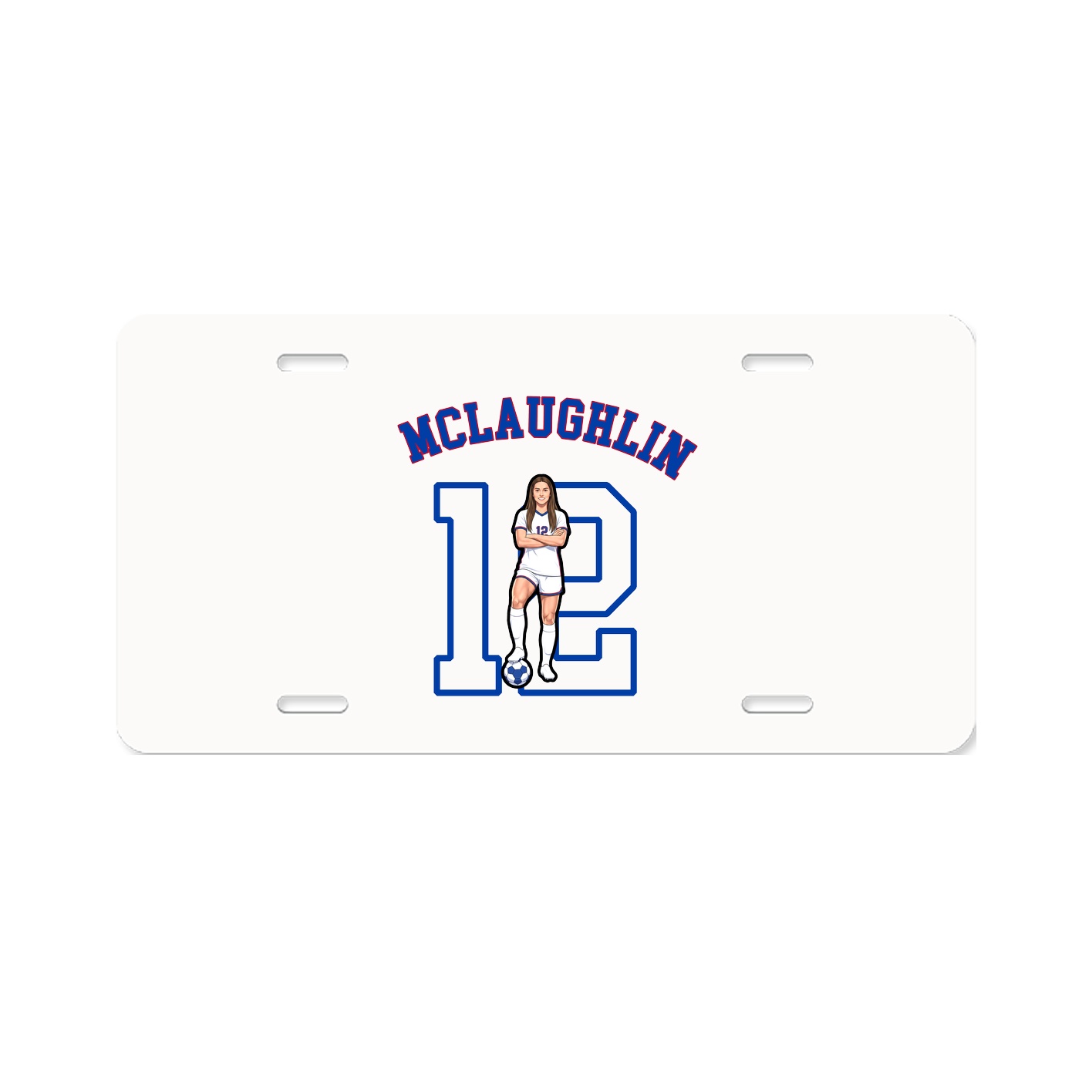 License Plate — Shirsey Arch in Classic