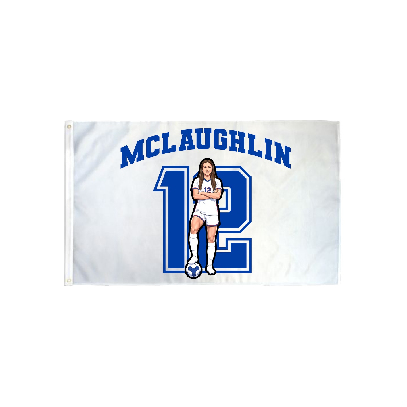 3x5 Flag — Number in Classic