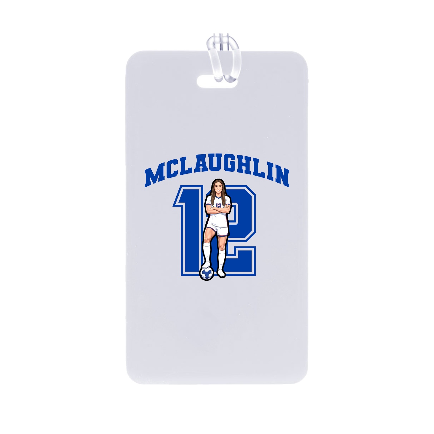 Bag Tag — Number in Classic