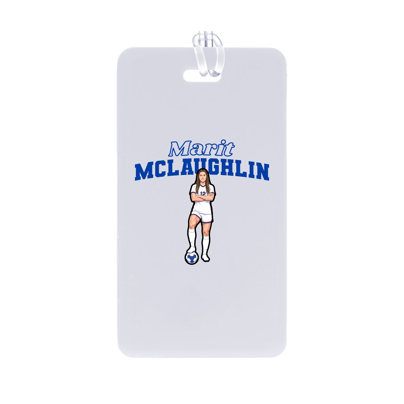 Bag Tag — Name Arch in Classic