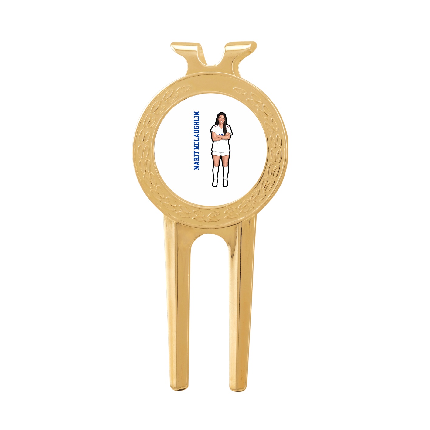 Divot Tool with Ball Marker — Name Vertical in Classic