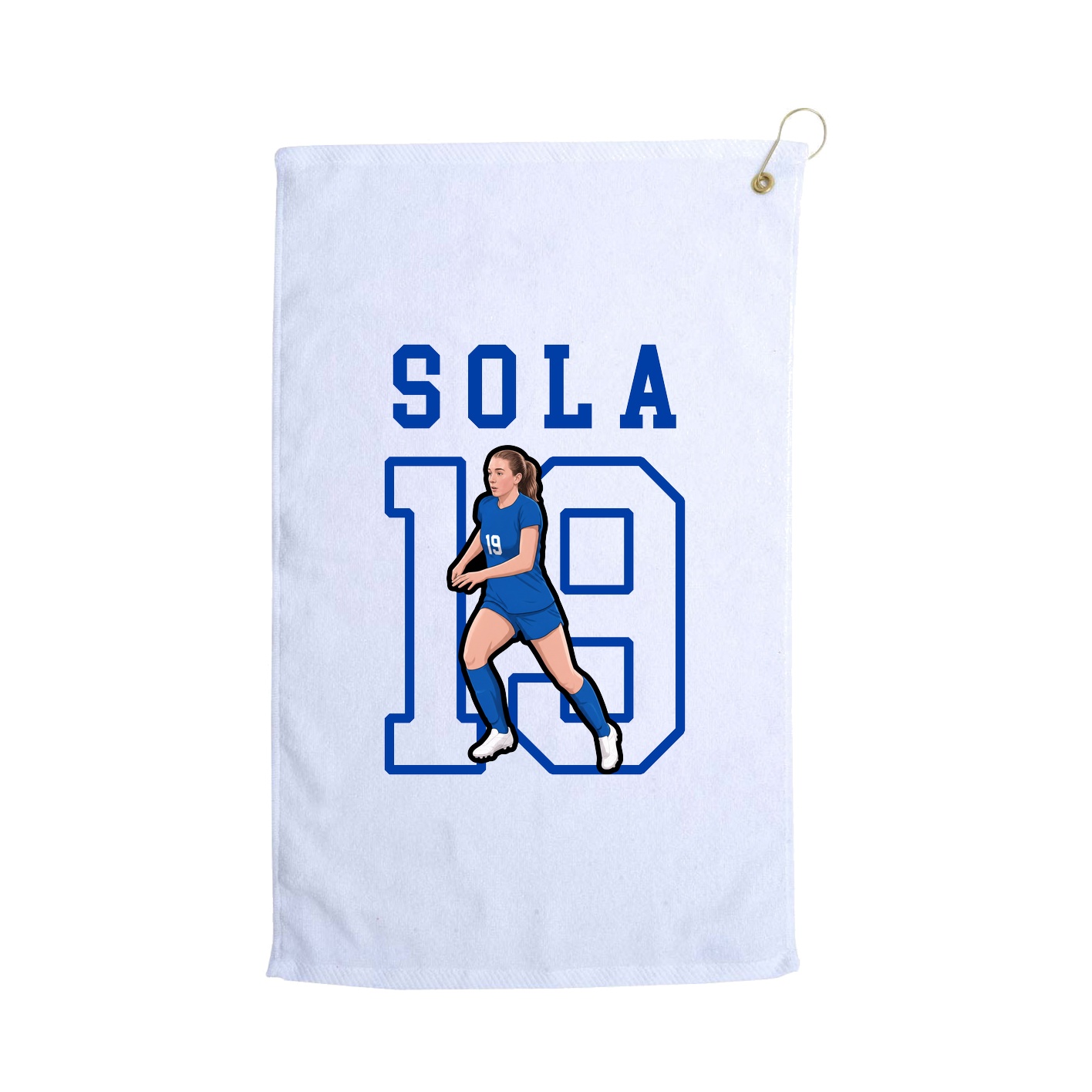 Golf Towel — Shirsey in White