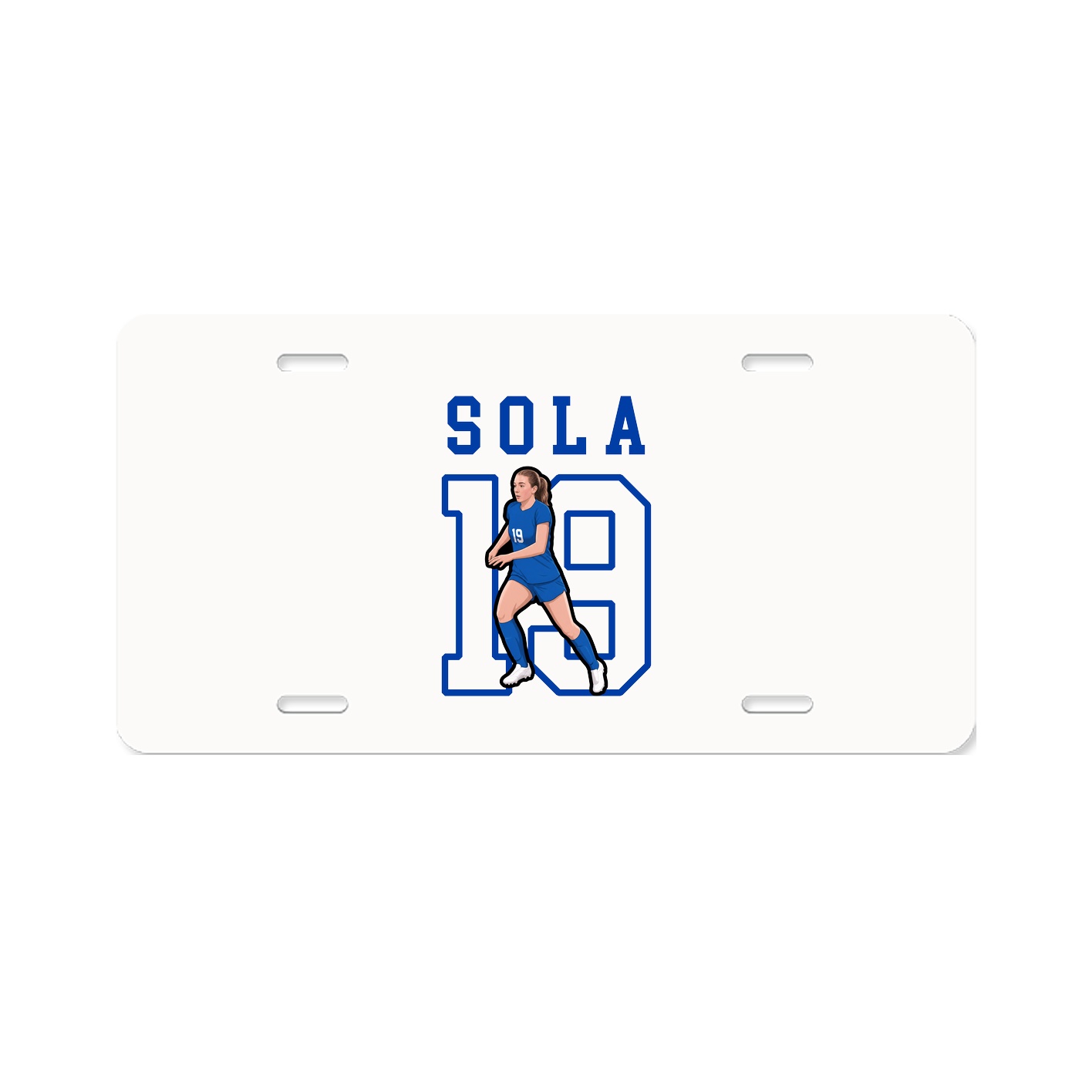 License Plate — Shirsey in Classic