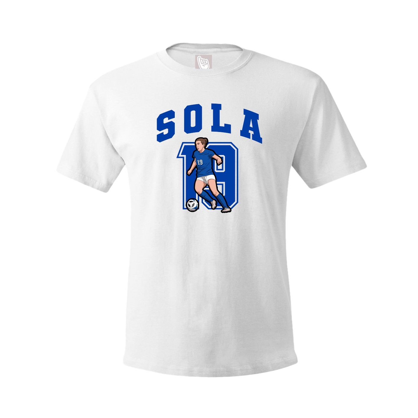 Tee — Number in White