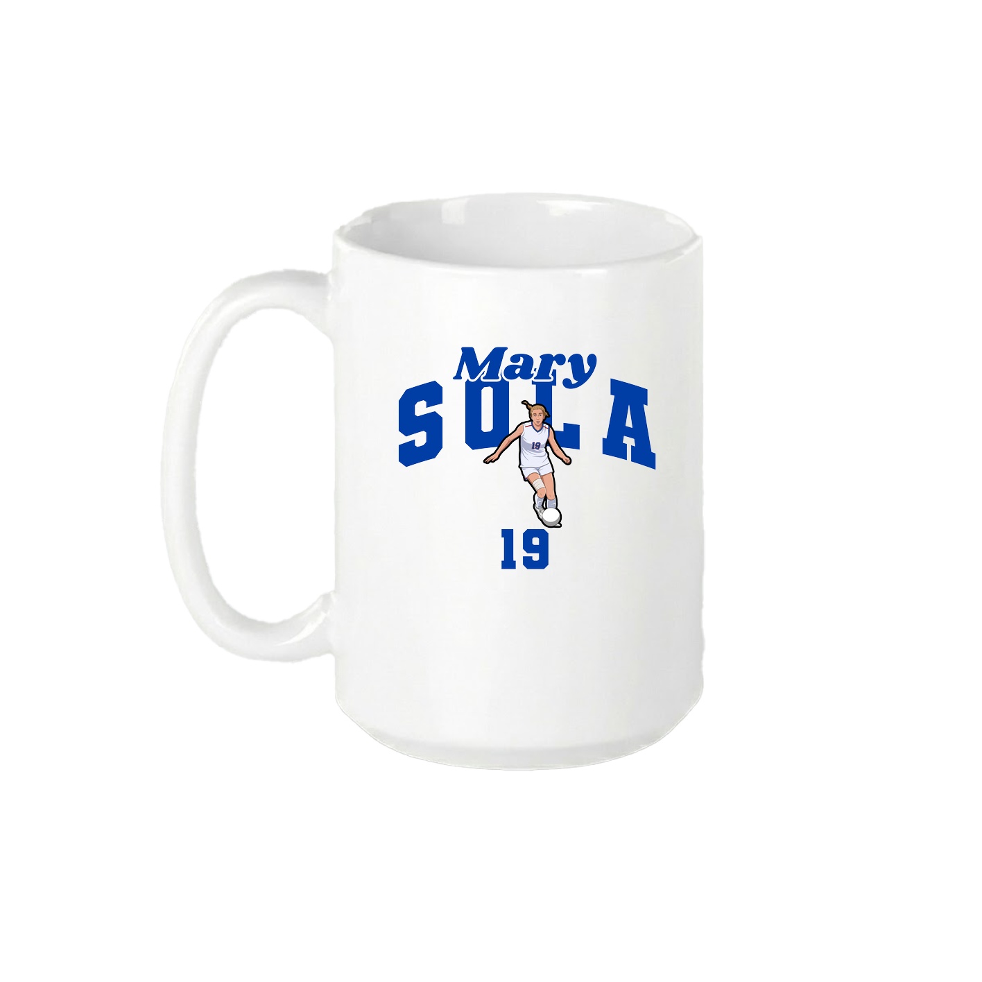 15oz Coffee Mug — Signature Arch in White