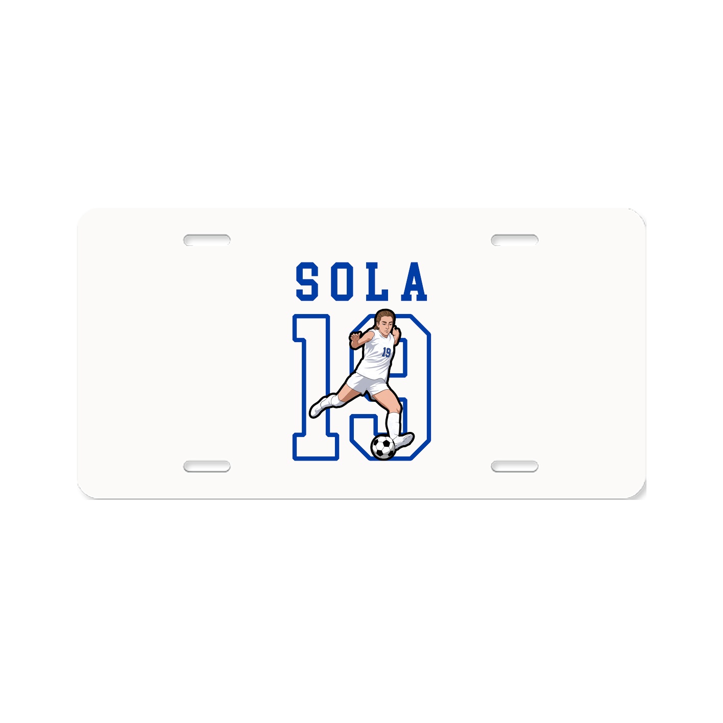 License Plate — Shirsey in Classic