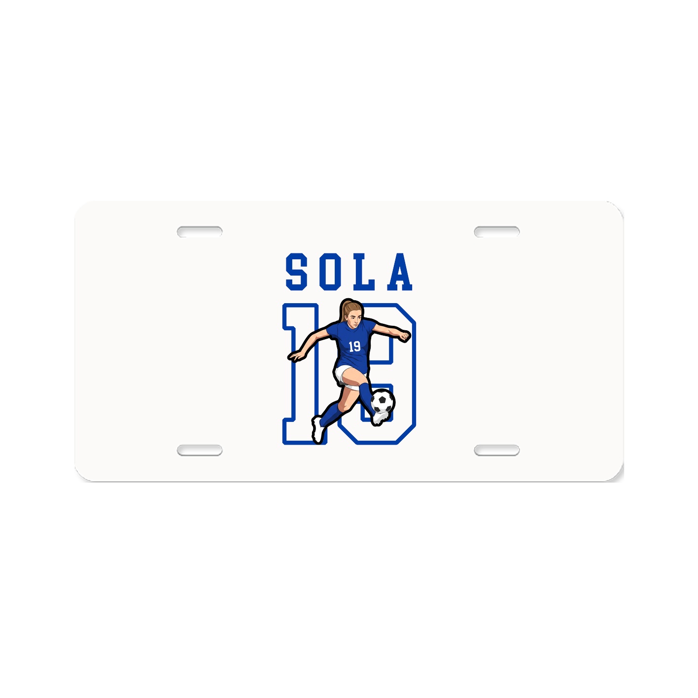 License Plate — Shirsey in Classic