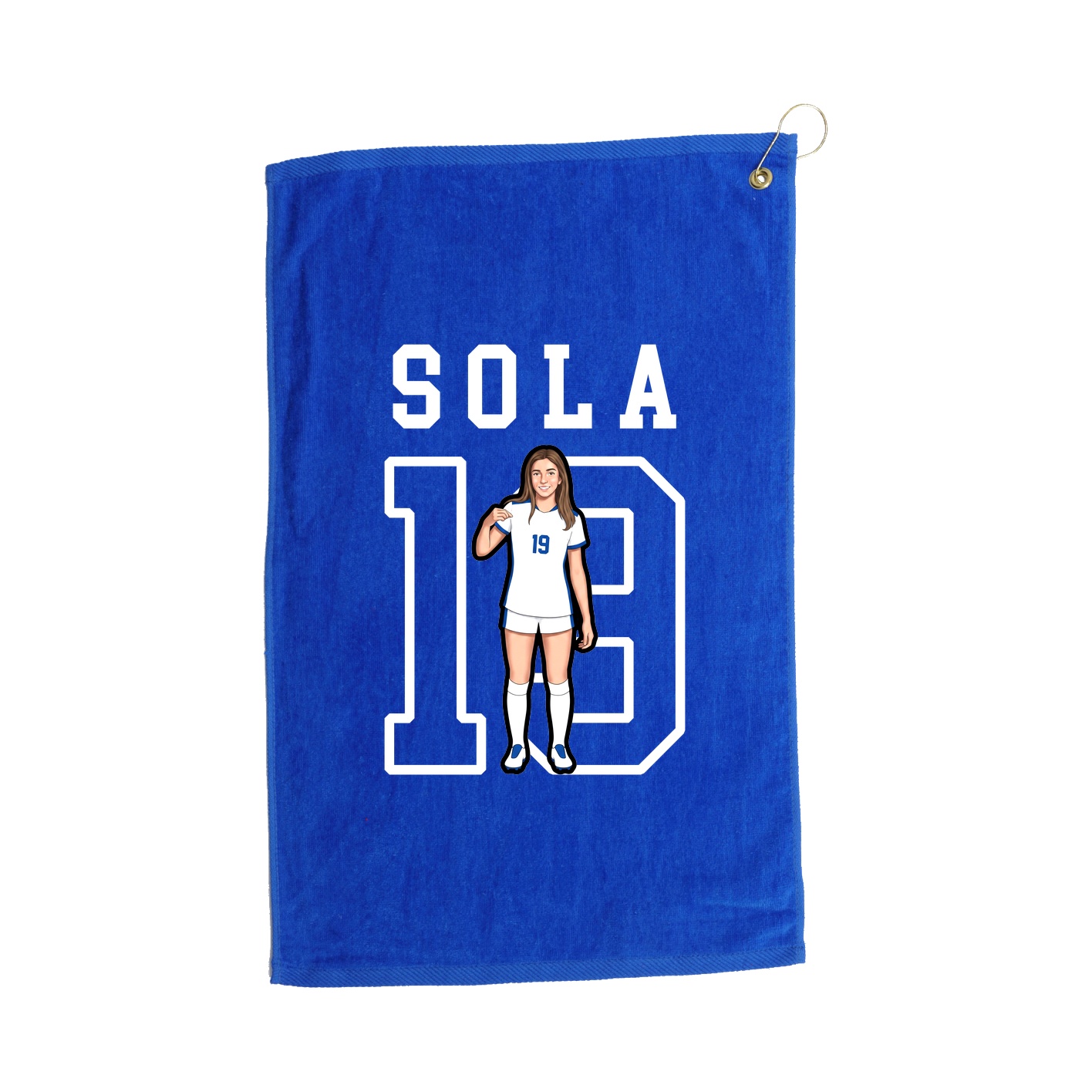 Golf Towel — Shirsey in Royal