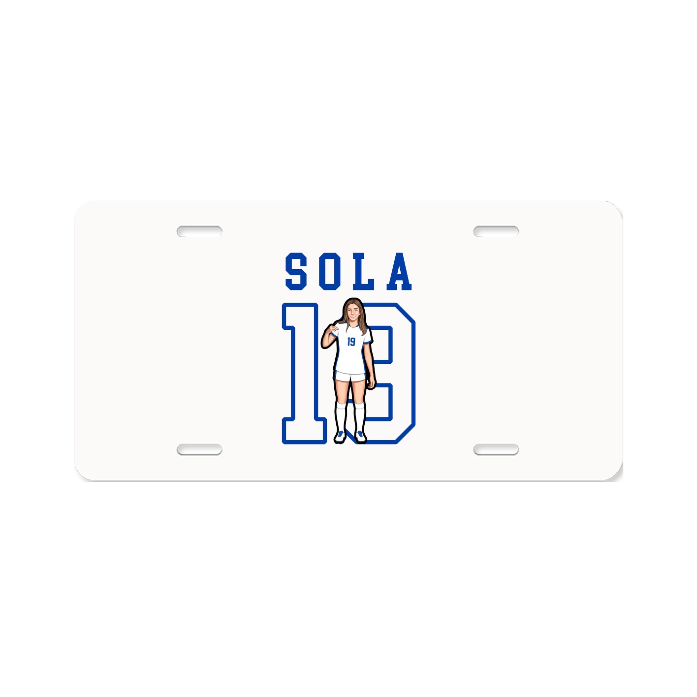 License Plate — Shirsey in Classic
