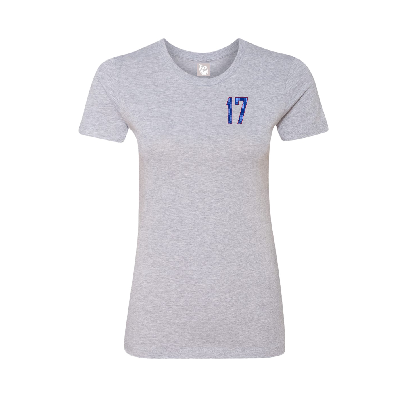 Womens Tee — Front Shirsy in Grey