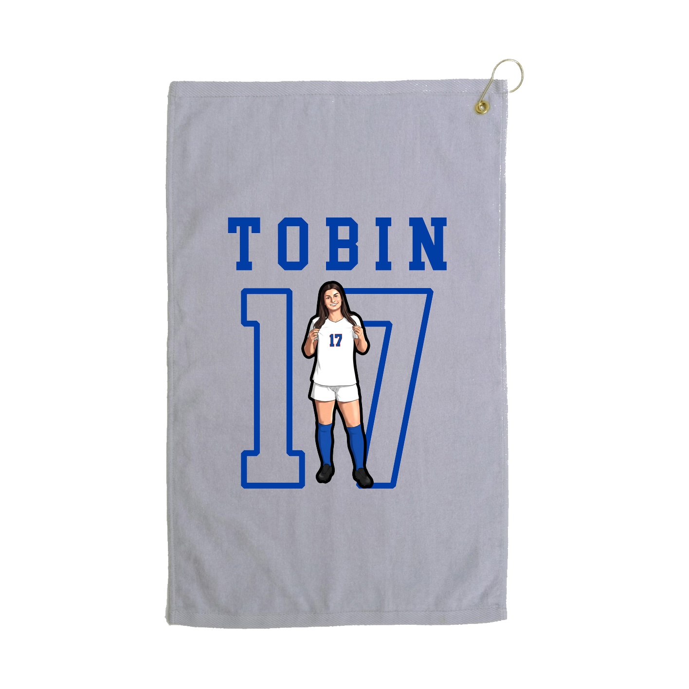 Golf Towel — Shirsey in Grey