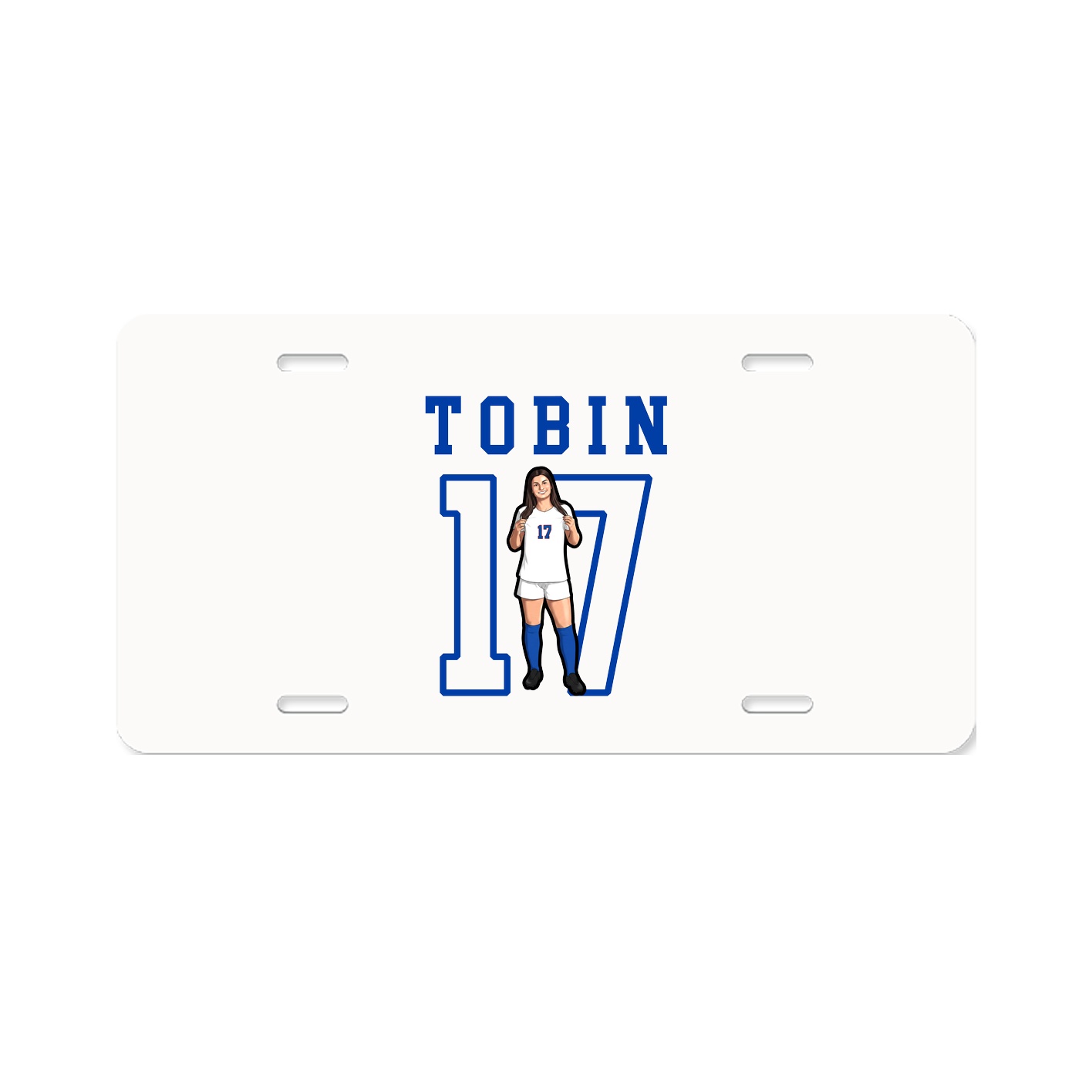 License Plate — Shirsey in Classic