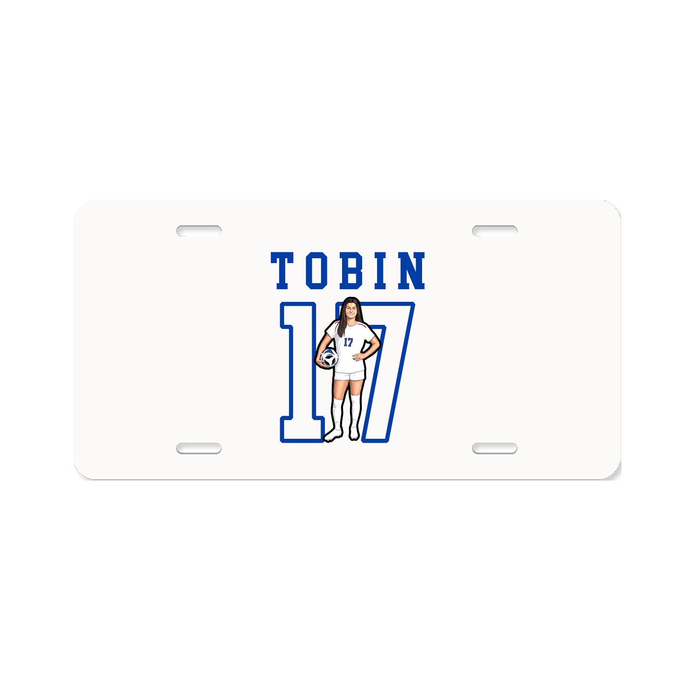 License Plate — Shirsey in Classic