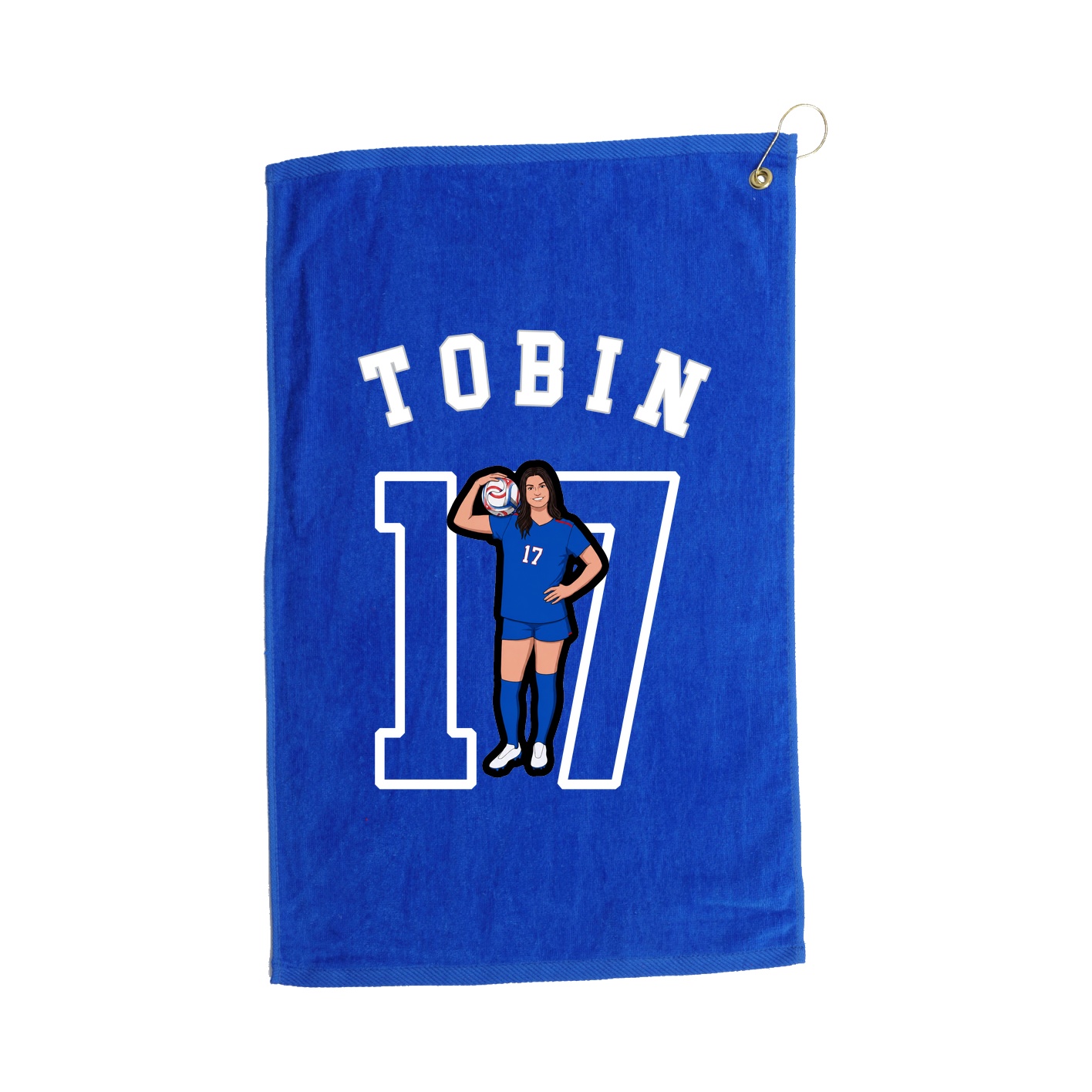 Golf Towel — Shirsey Arch in Royal