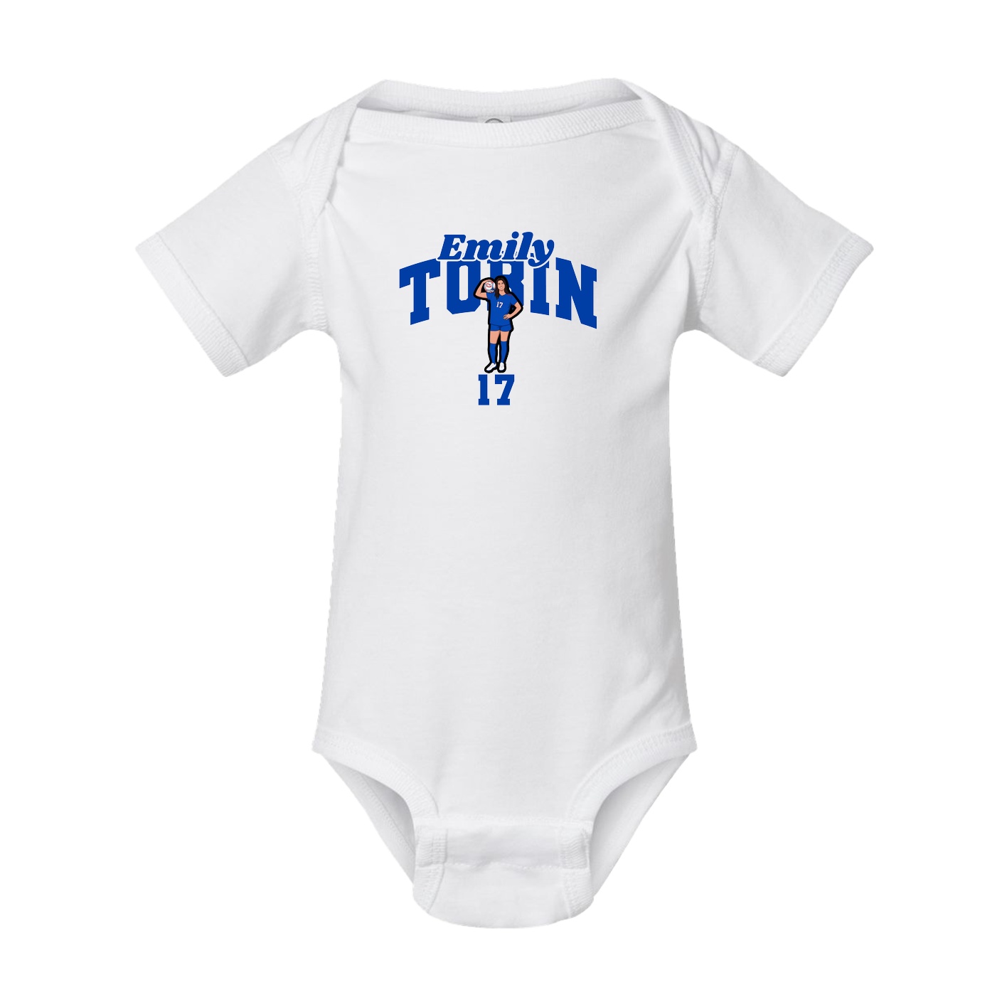 Baby Onesie — Signature Arch in White