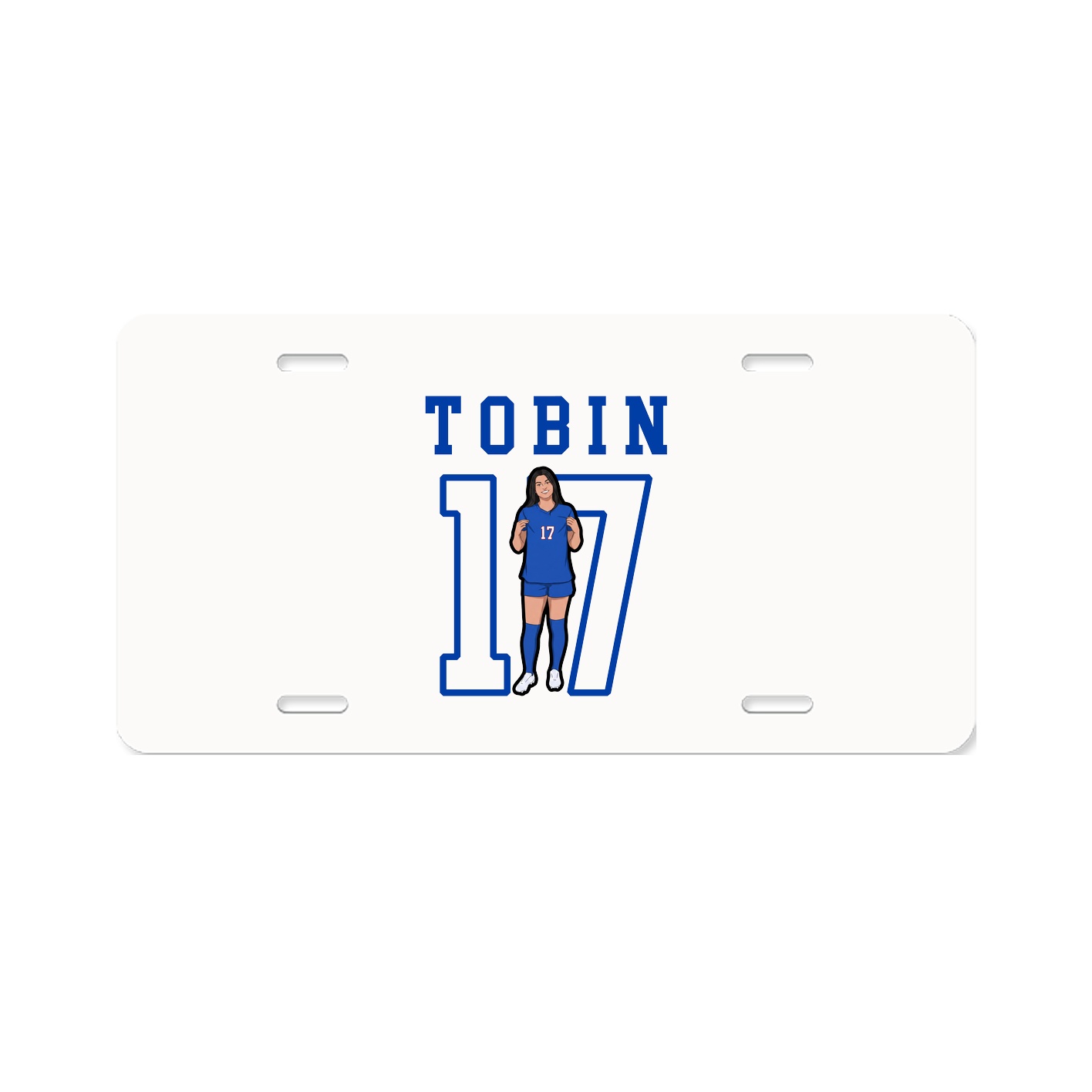 License Plate — Shirsey in Classic