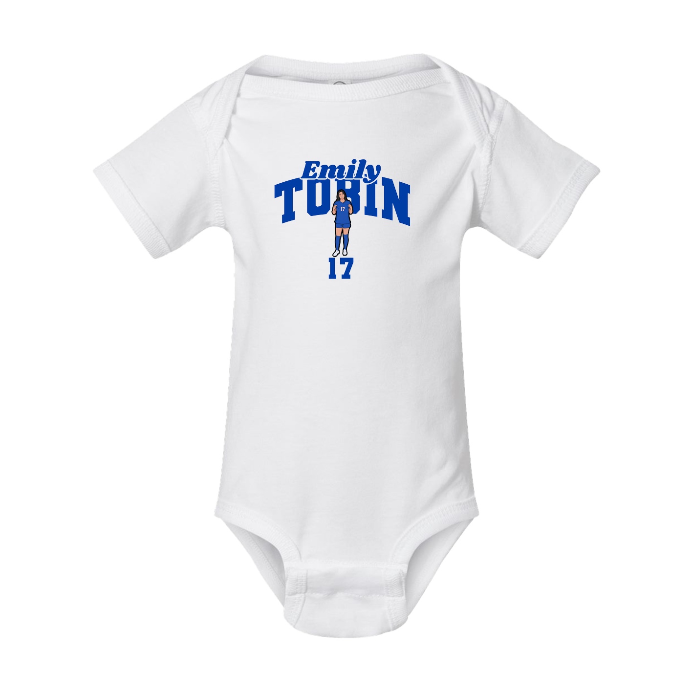Baby Onesie — Signature Arch in White
