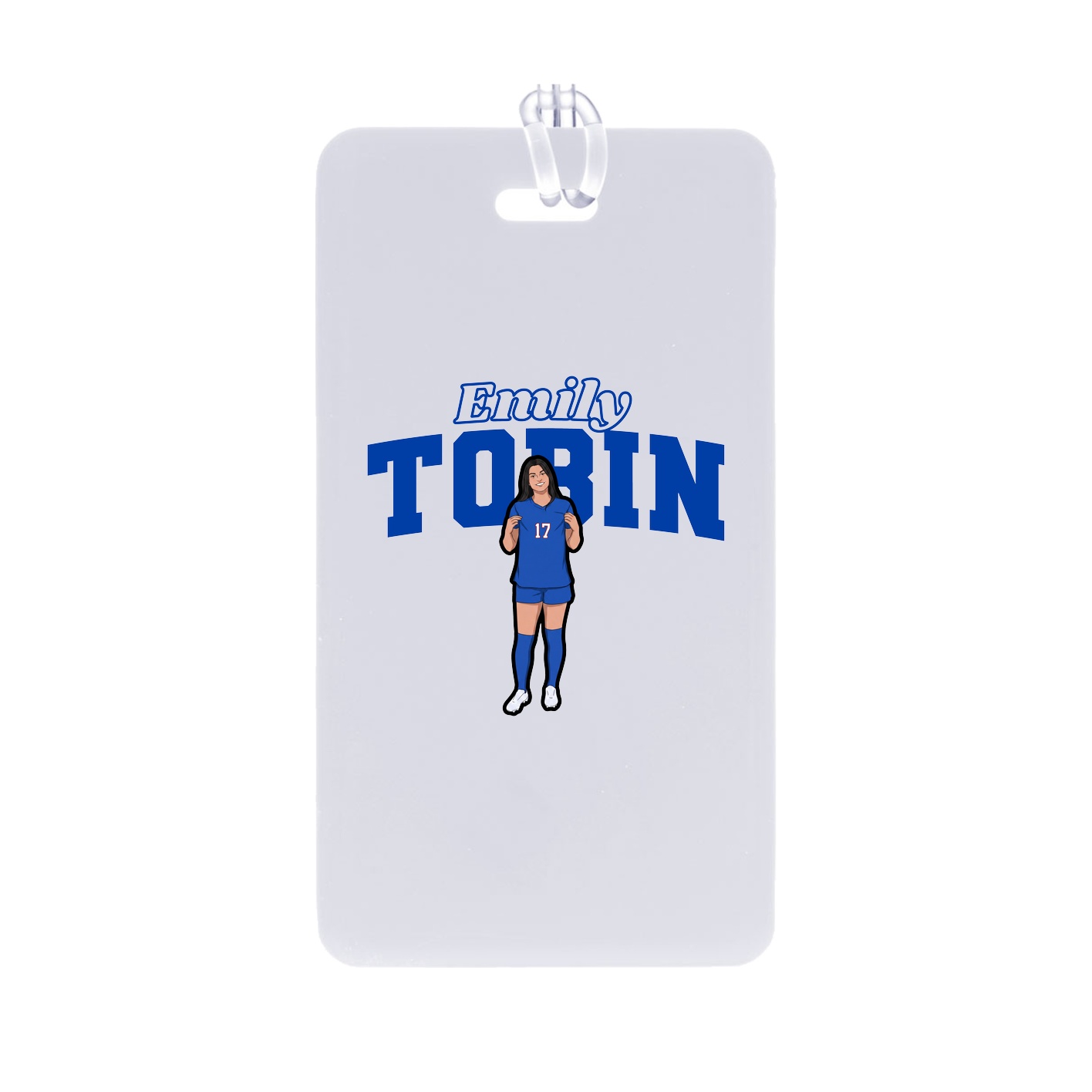 Bag Tag — Name Arch in Classic