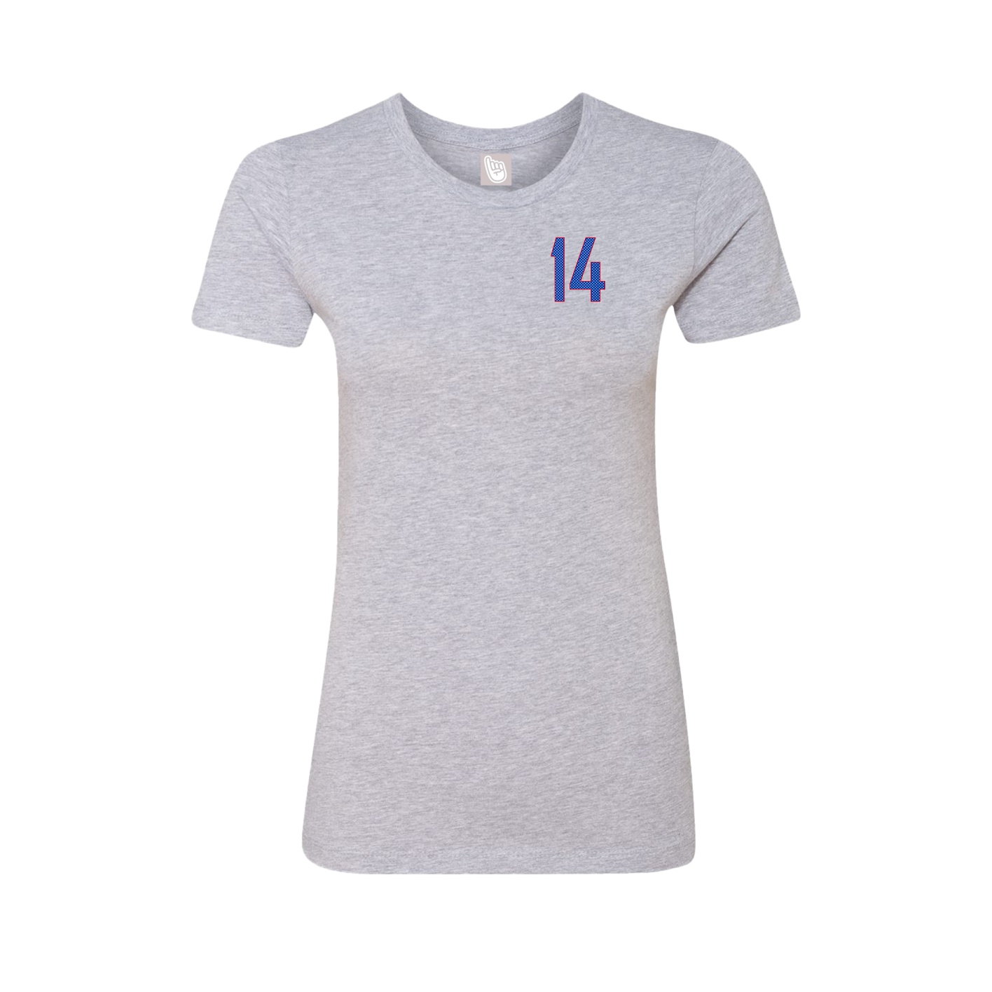 Womens Tee — Front Shirsy in Grey