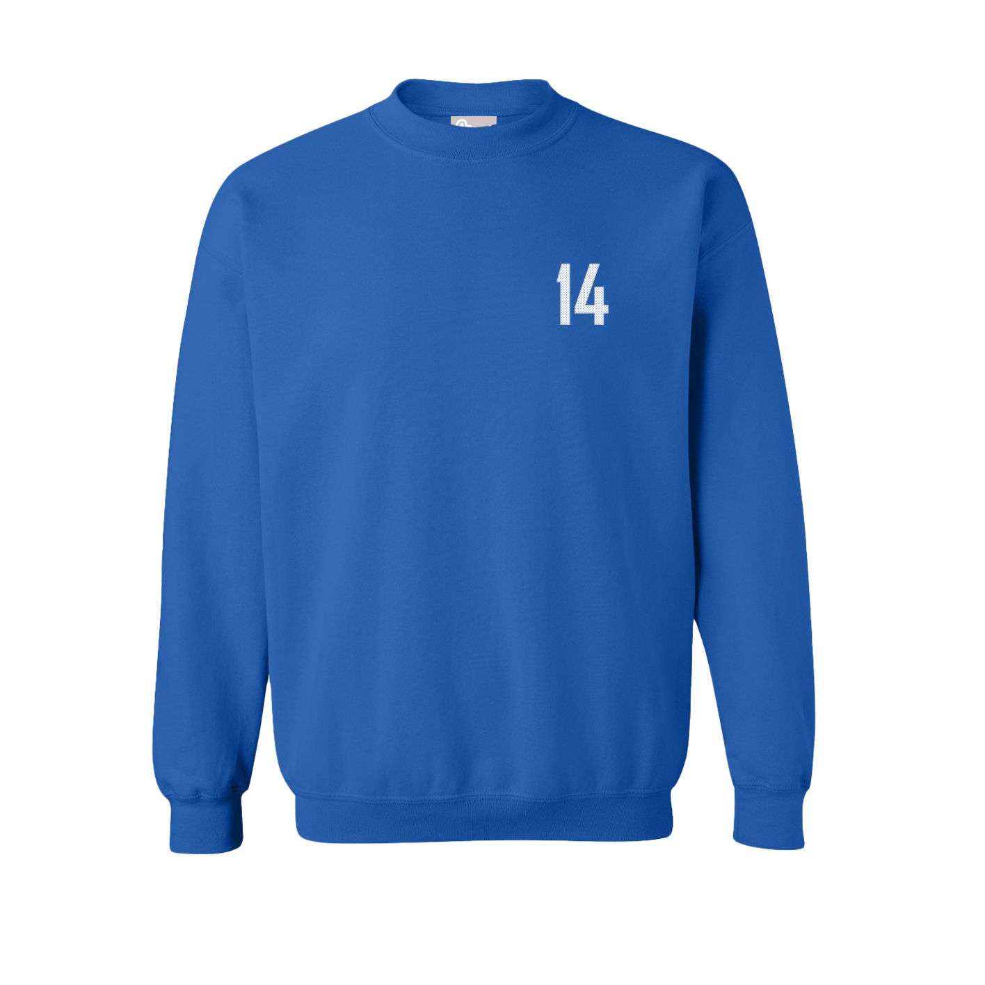 Fleece Crew — Front Shirsy in Royal