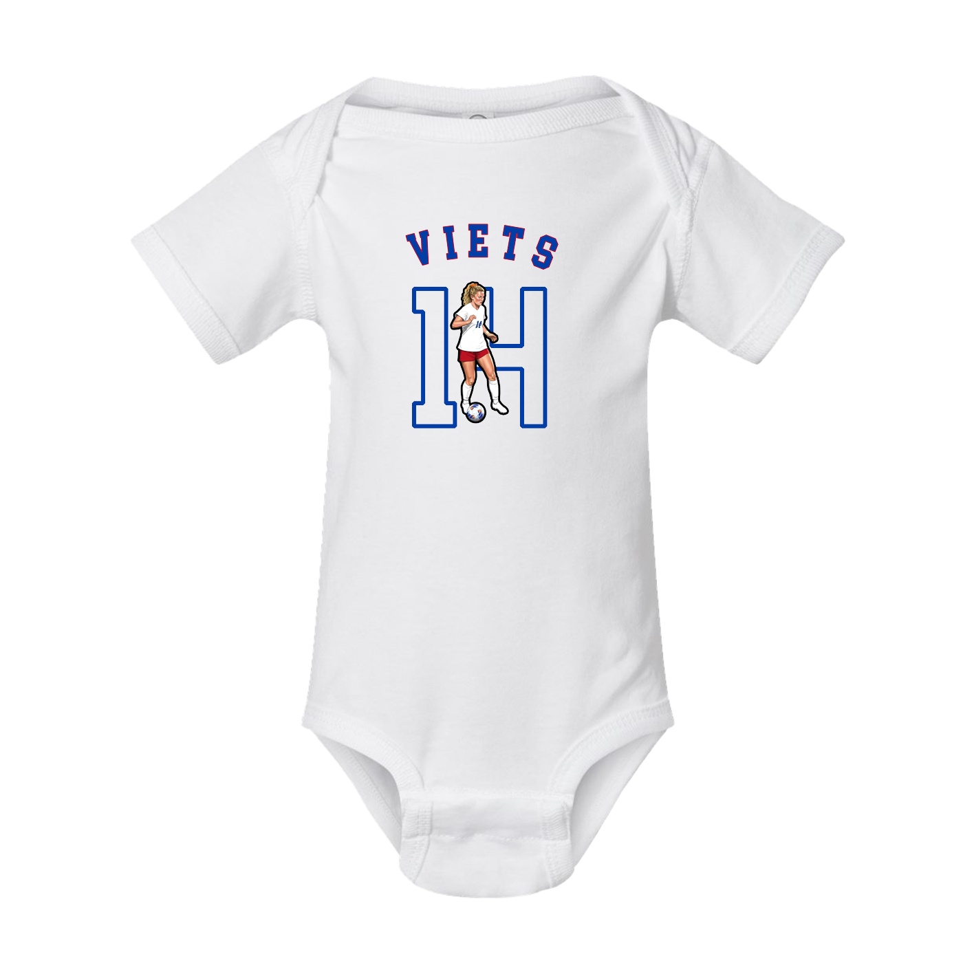 Baby Onesie — Shirsey Arch in White
