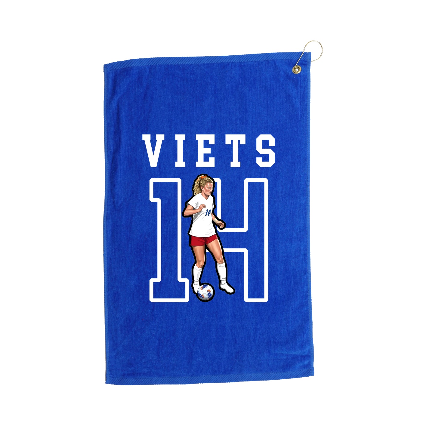 Golf Towel — Shirsey in Royal