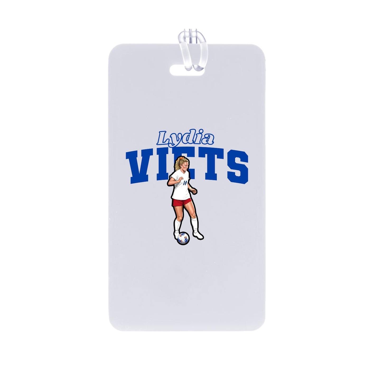 Bag Tag — Name Arch in Classic